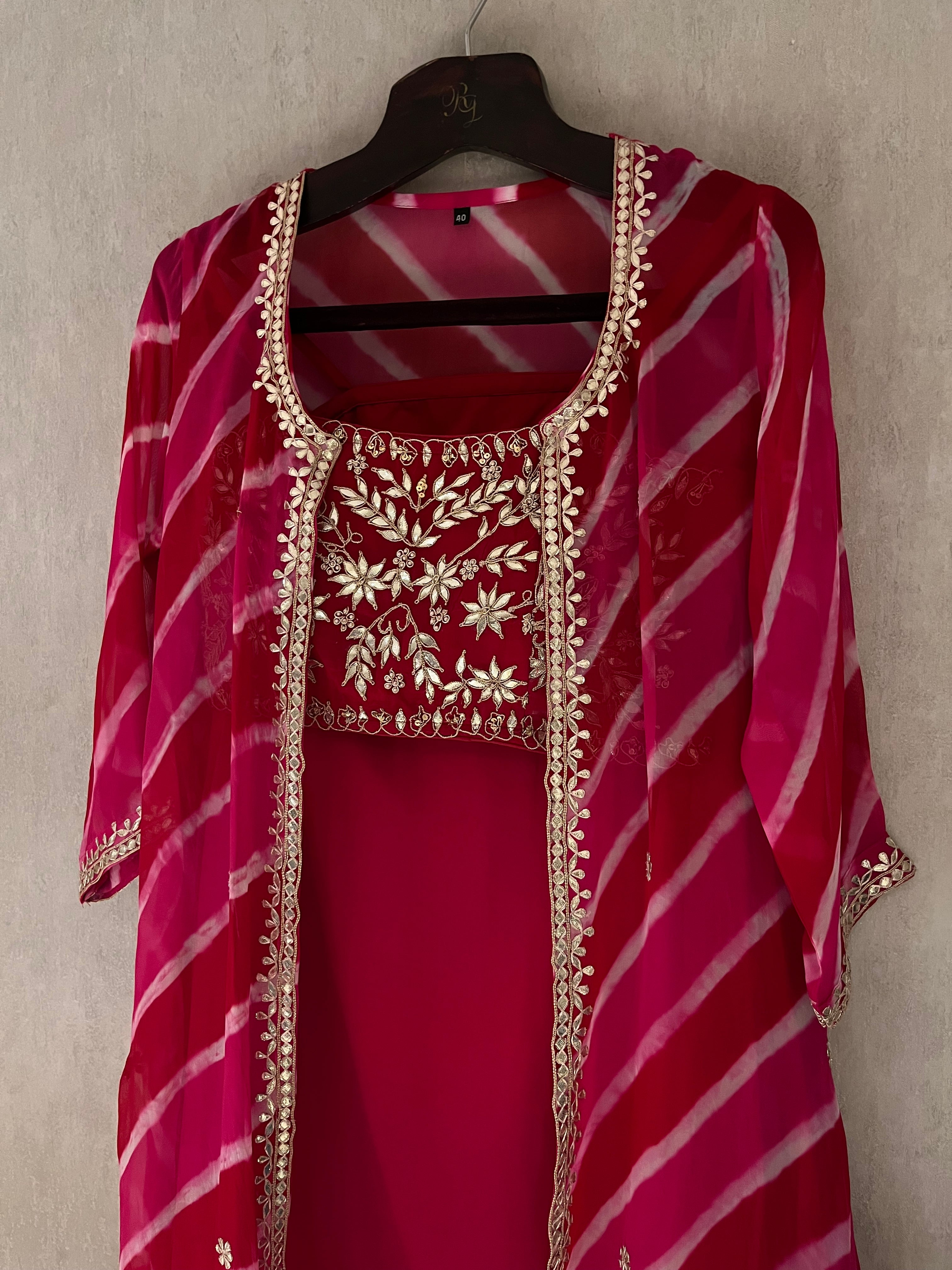 3 piece Indo-western Set