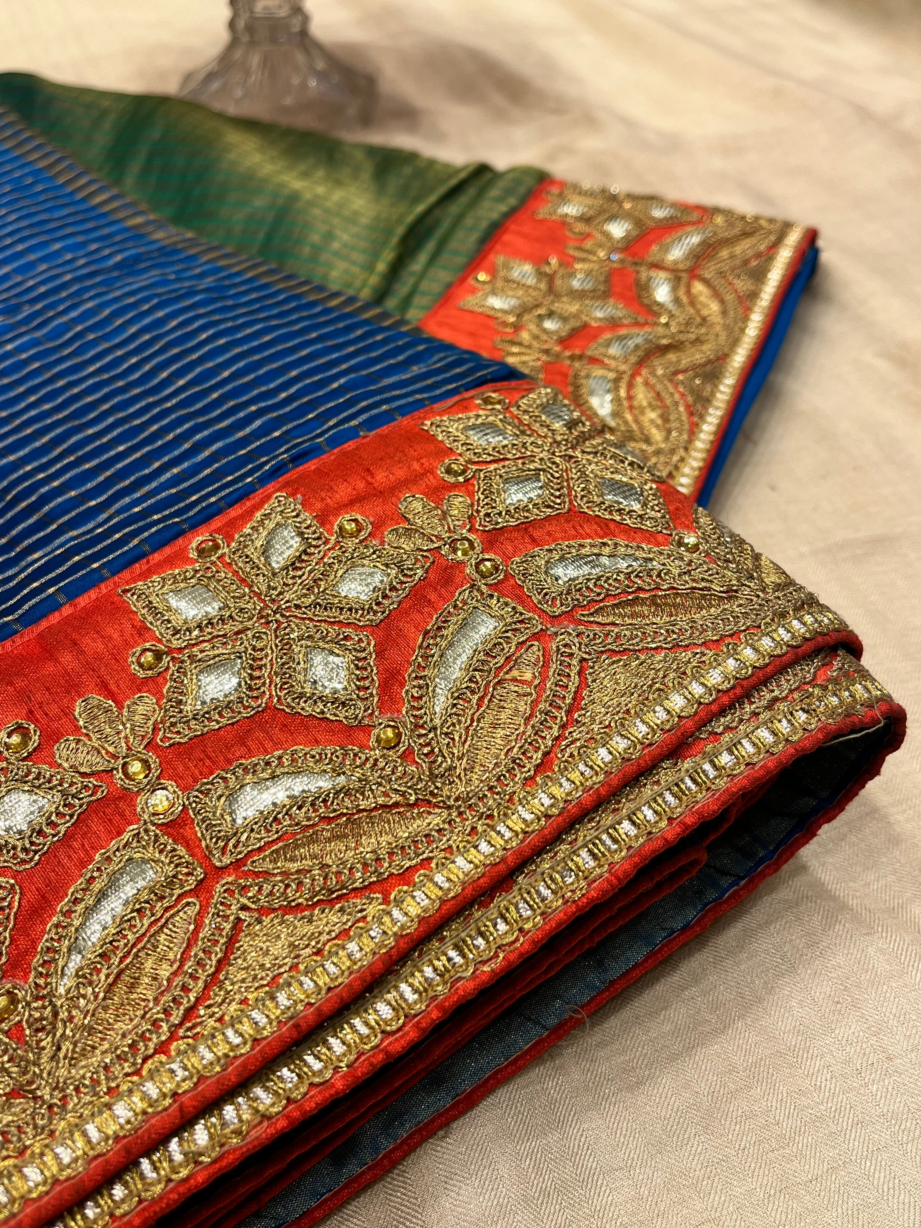 pure silk zari saree