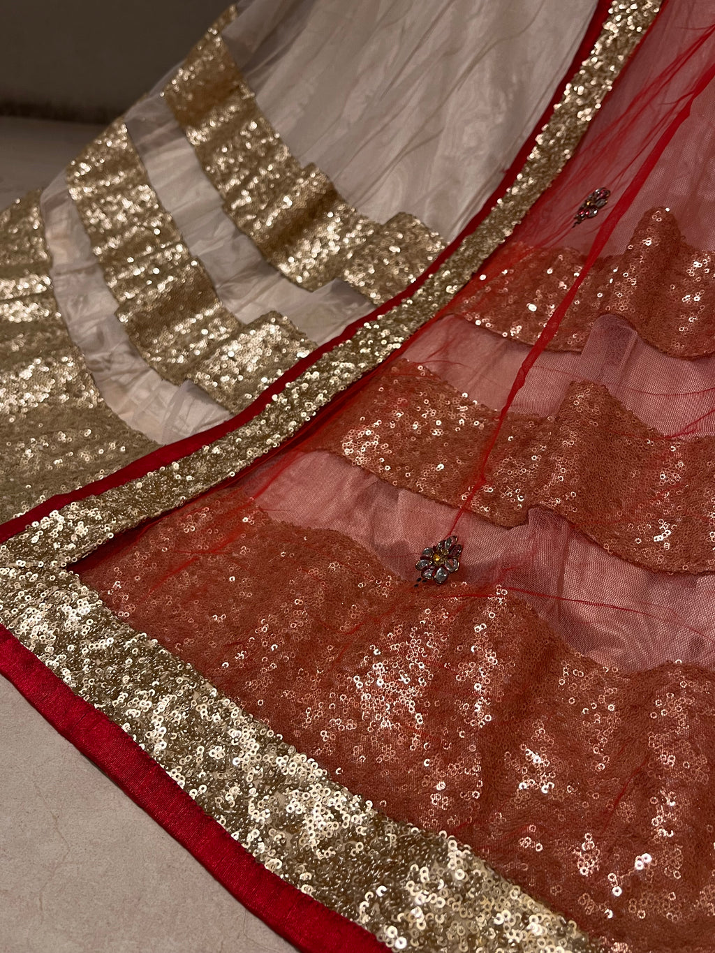 Sangeet Night Sequins Lehenga set
