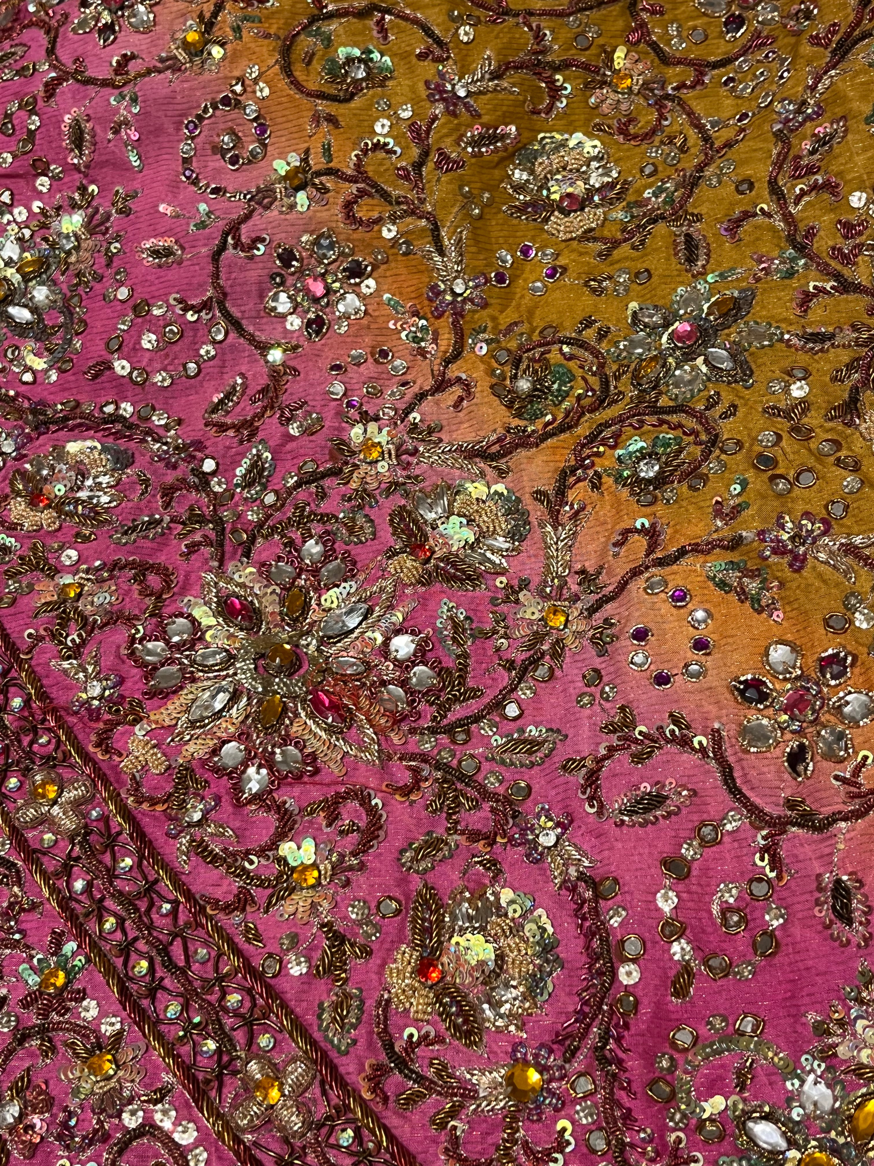 Bridal Heavy Zardozi Lehenga Set