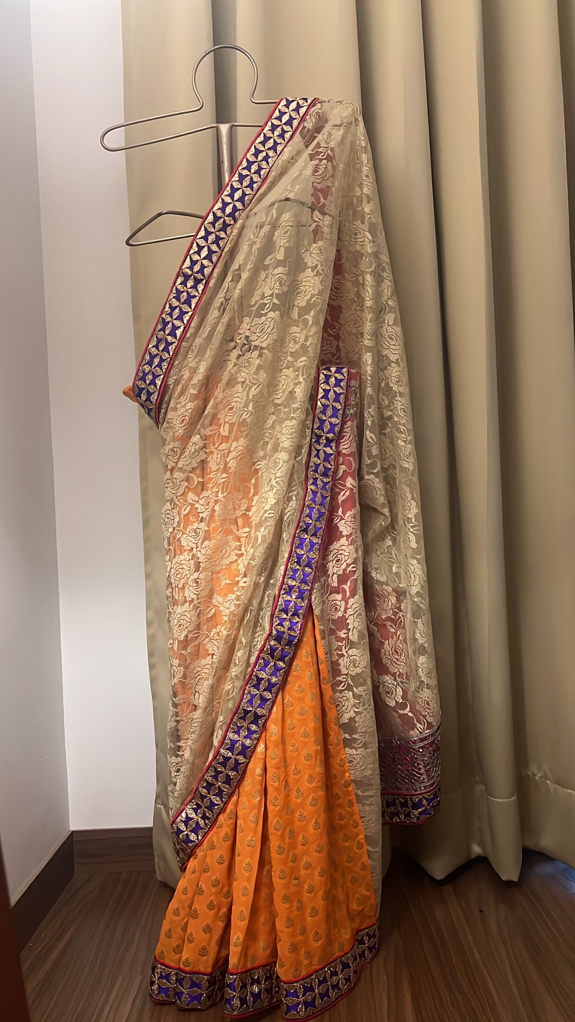 Chantilly Lace pure saree