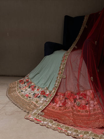 bridesmaid lehenga set