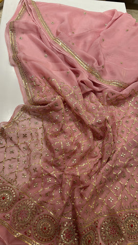 Ghoomar Rajputana saree