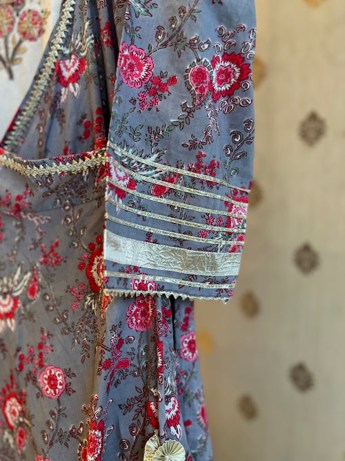 Printed Cotton Angrakha