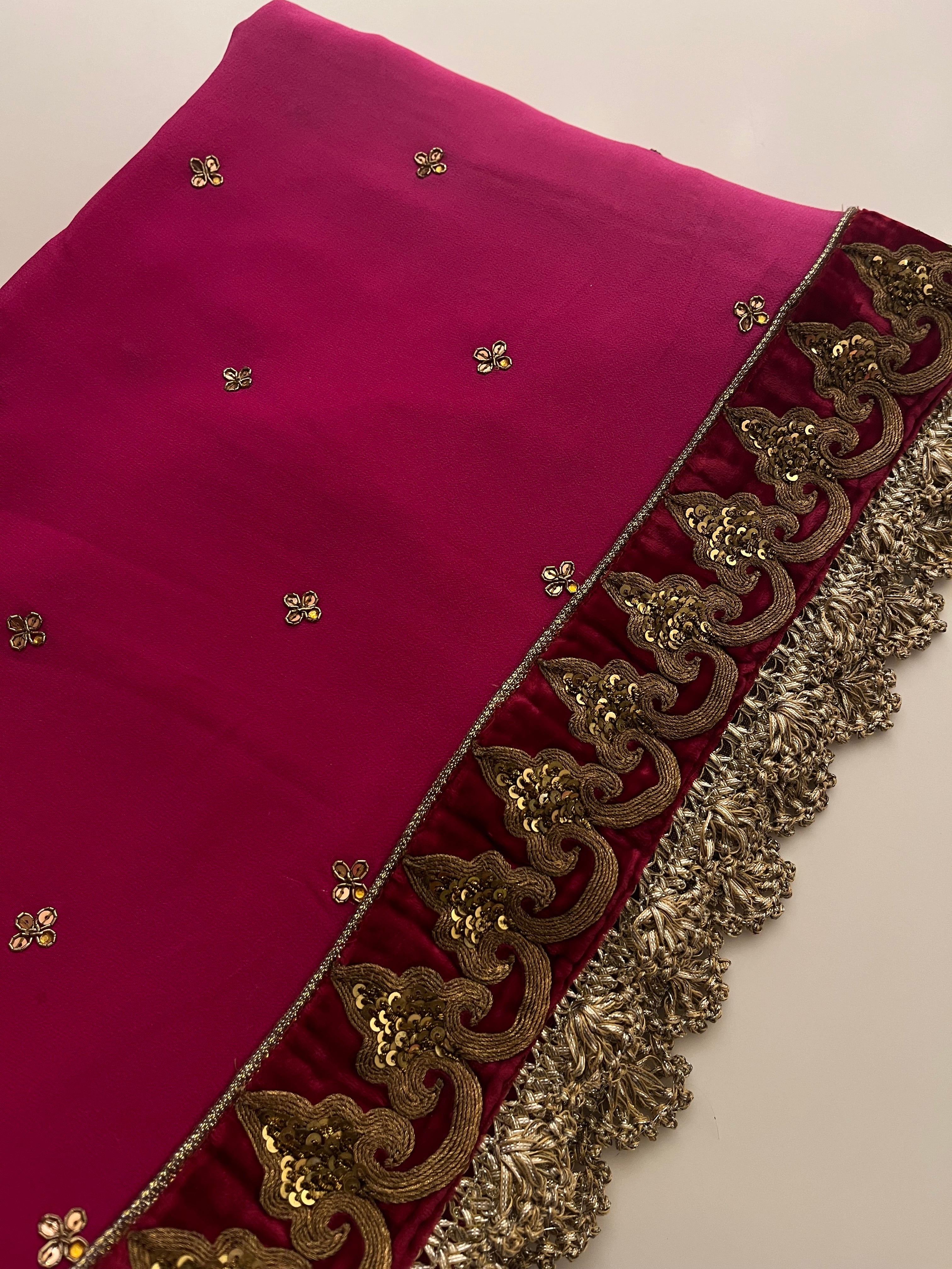 Shades Of Pink Saree