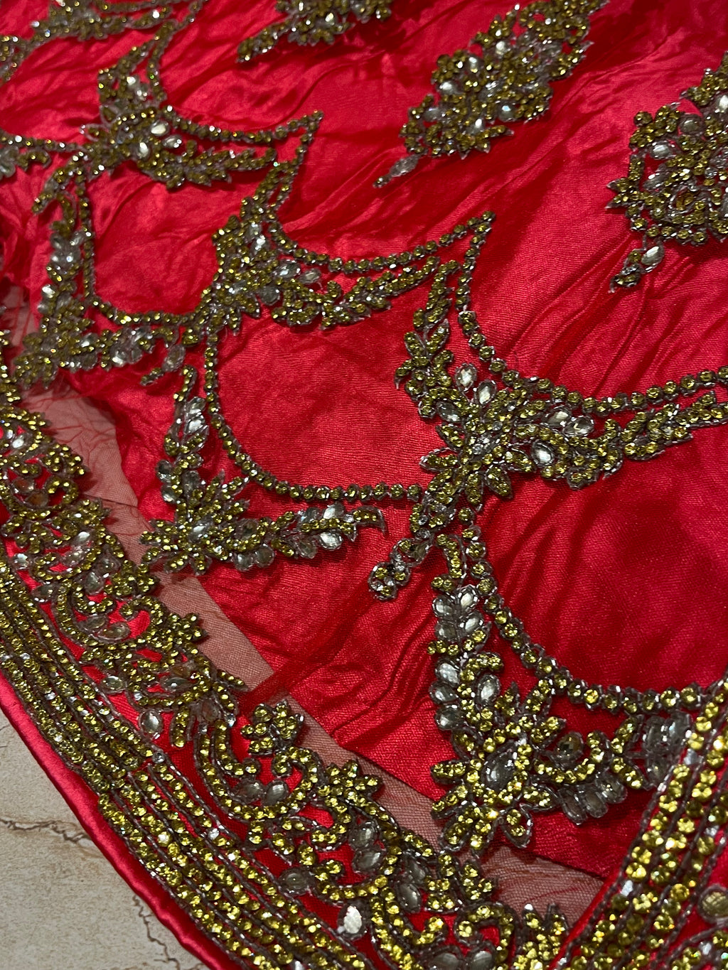 Sunset Ombré Lehenga Set