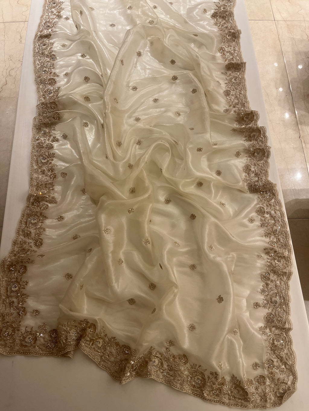 royal zardozi saree