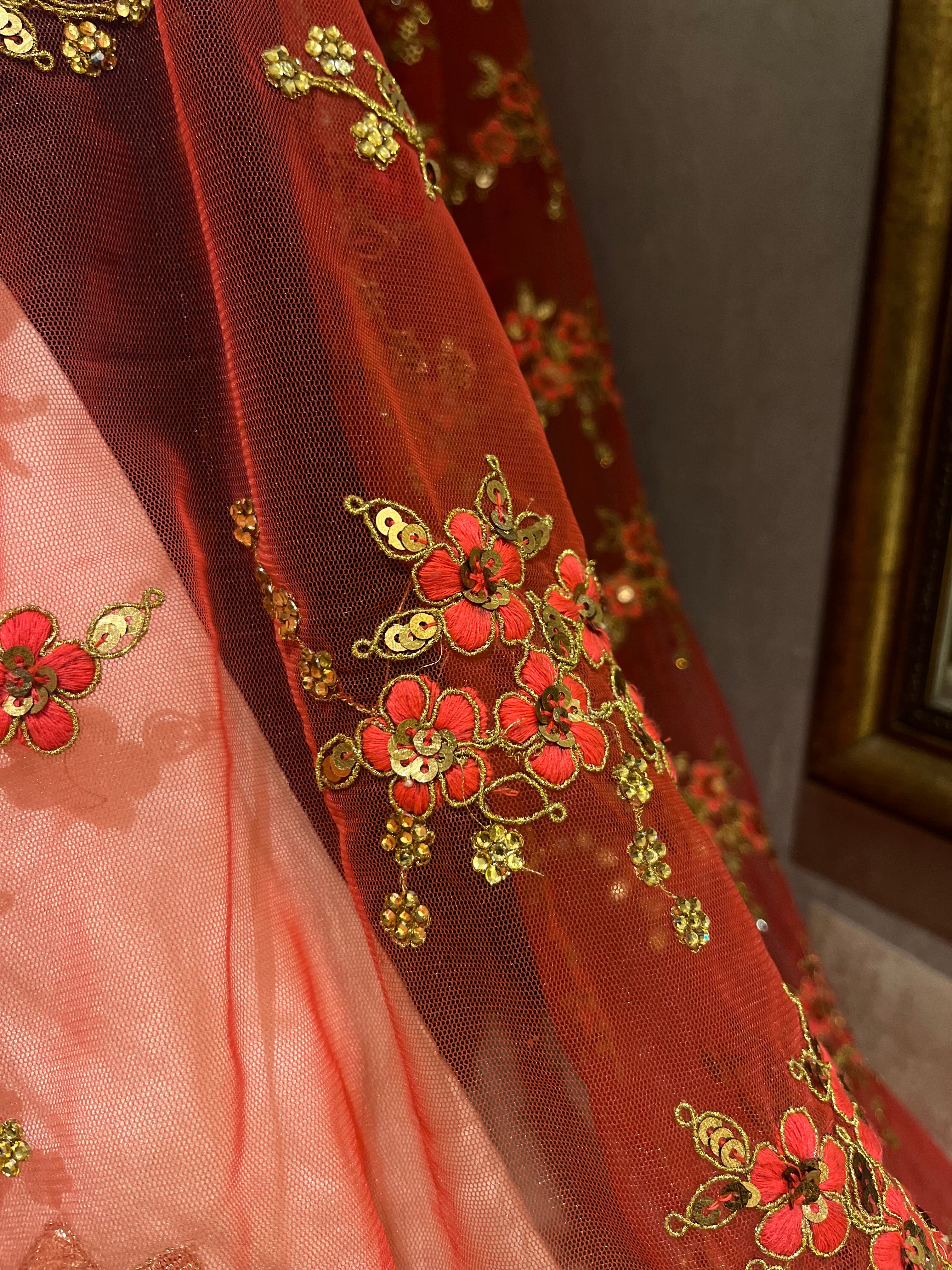 Crème Silk Lehenga