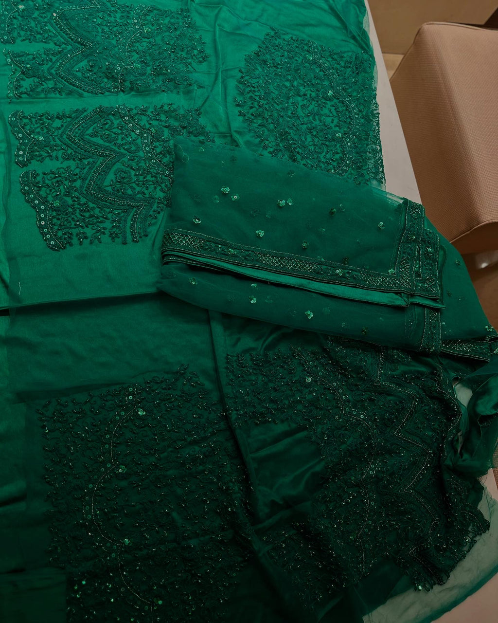 Emerald Lehenga set