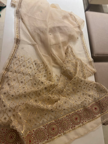 Ghoomar Rajputana saree