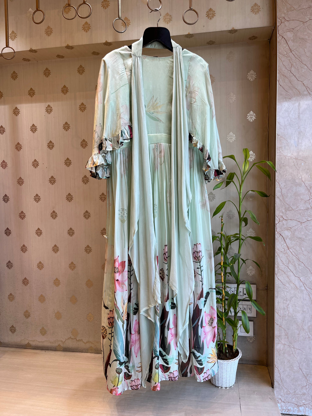 summer garden Indo-Western Set