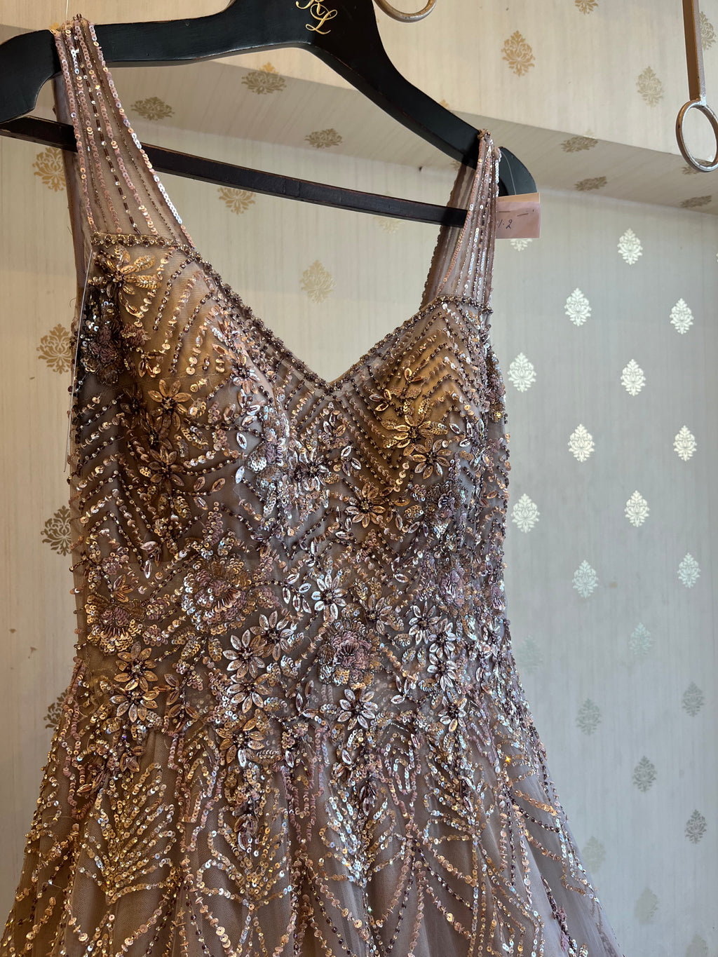 Champagne Mauve Gown