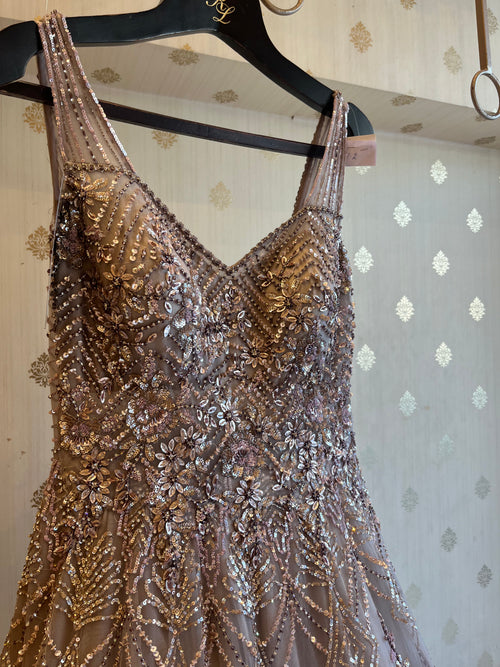 Champagne Mauve Gown