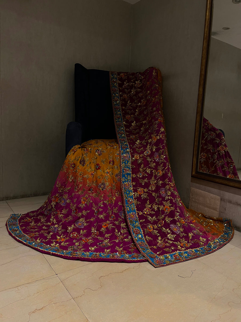Kesar lehenga Set