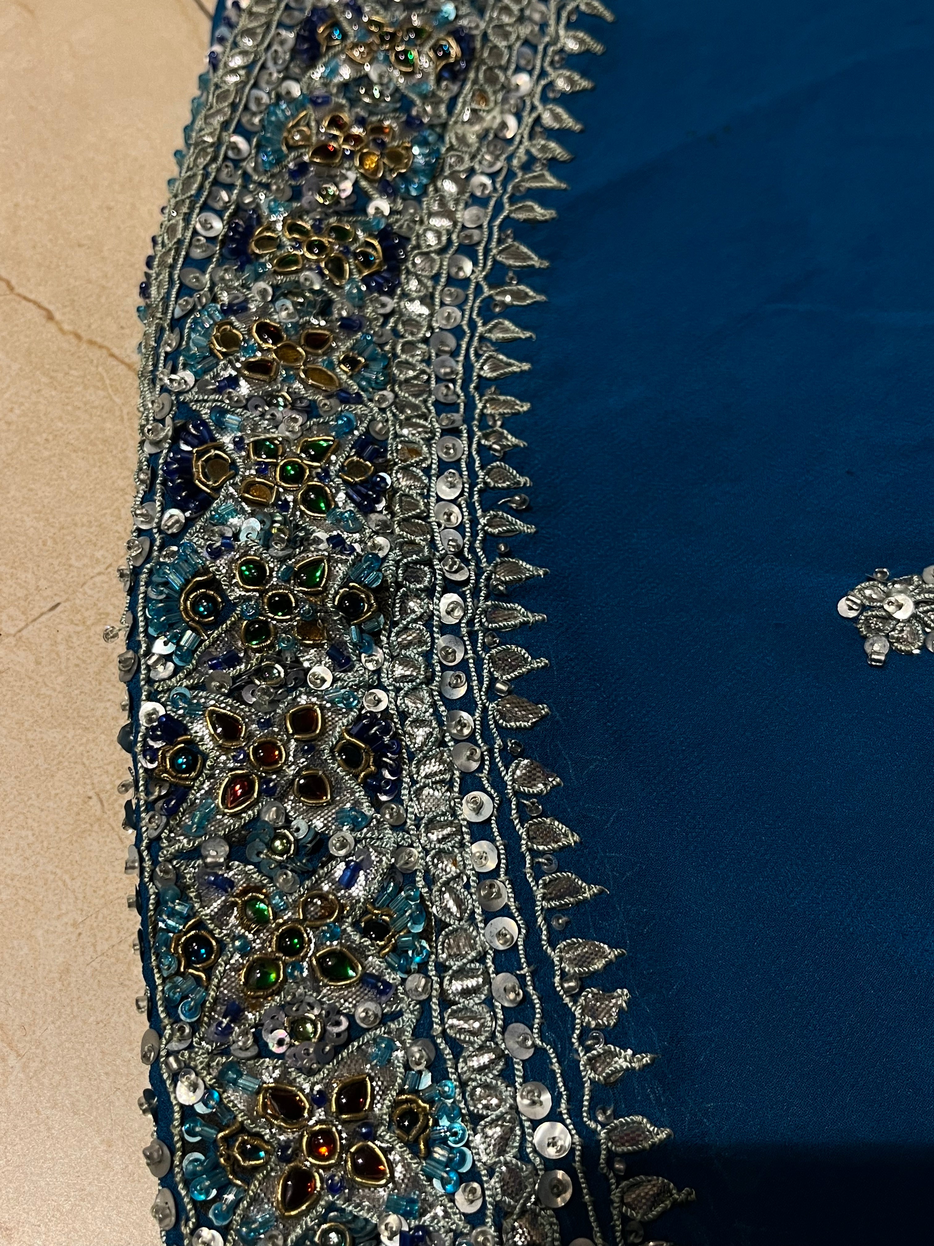 Elegant Pure Georgette lehenga set