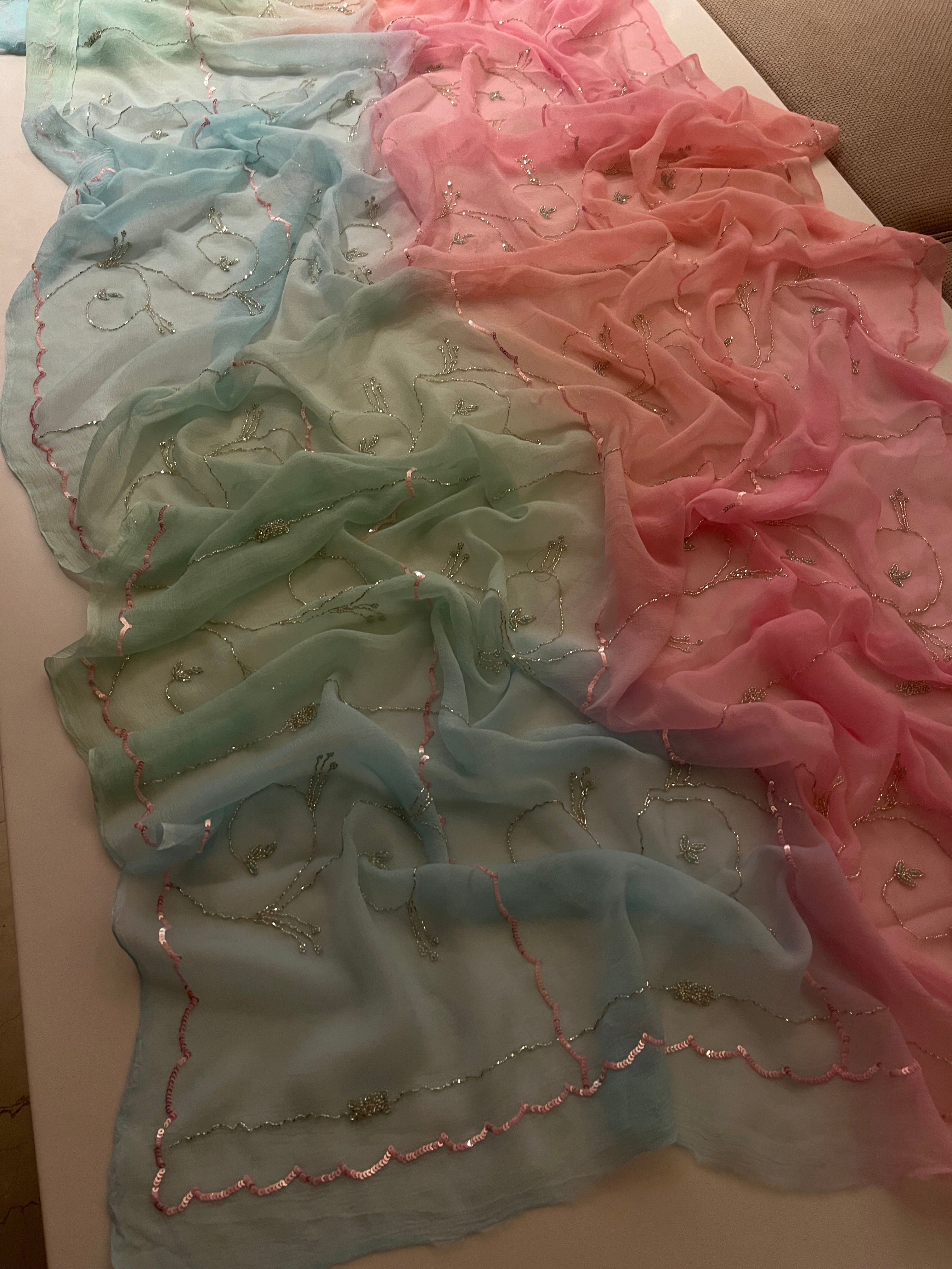 Princess Chiffon Saree