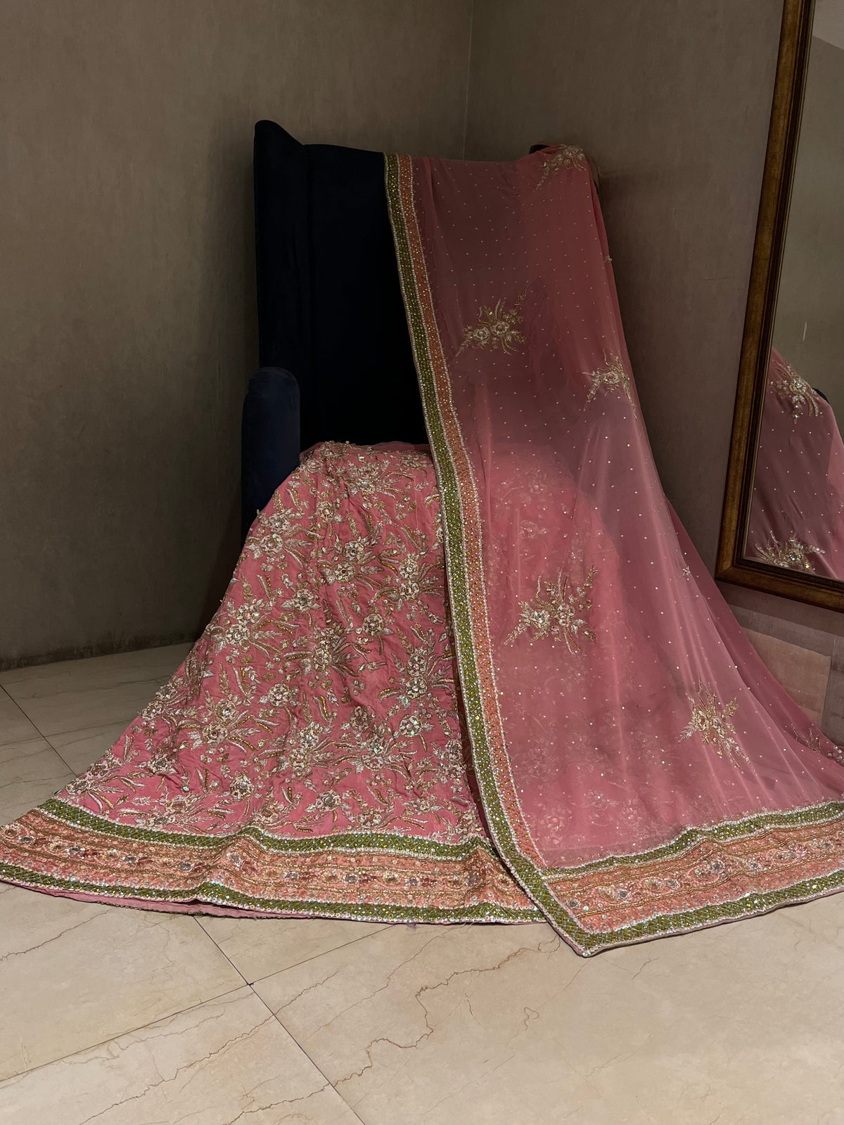 Pretty In Pink Lehenga Set