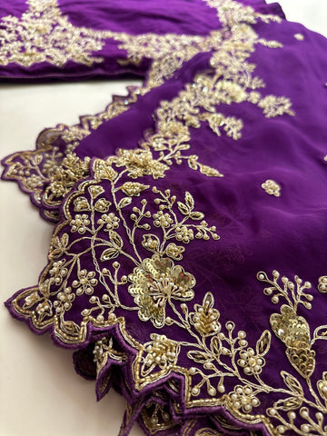 Jamun saree