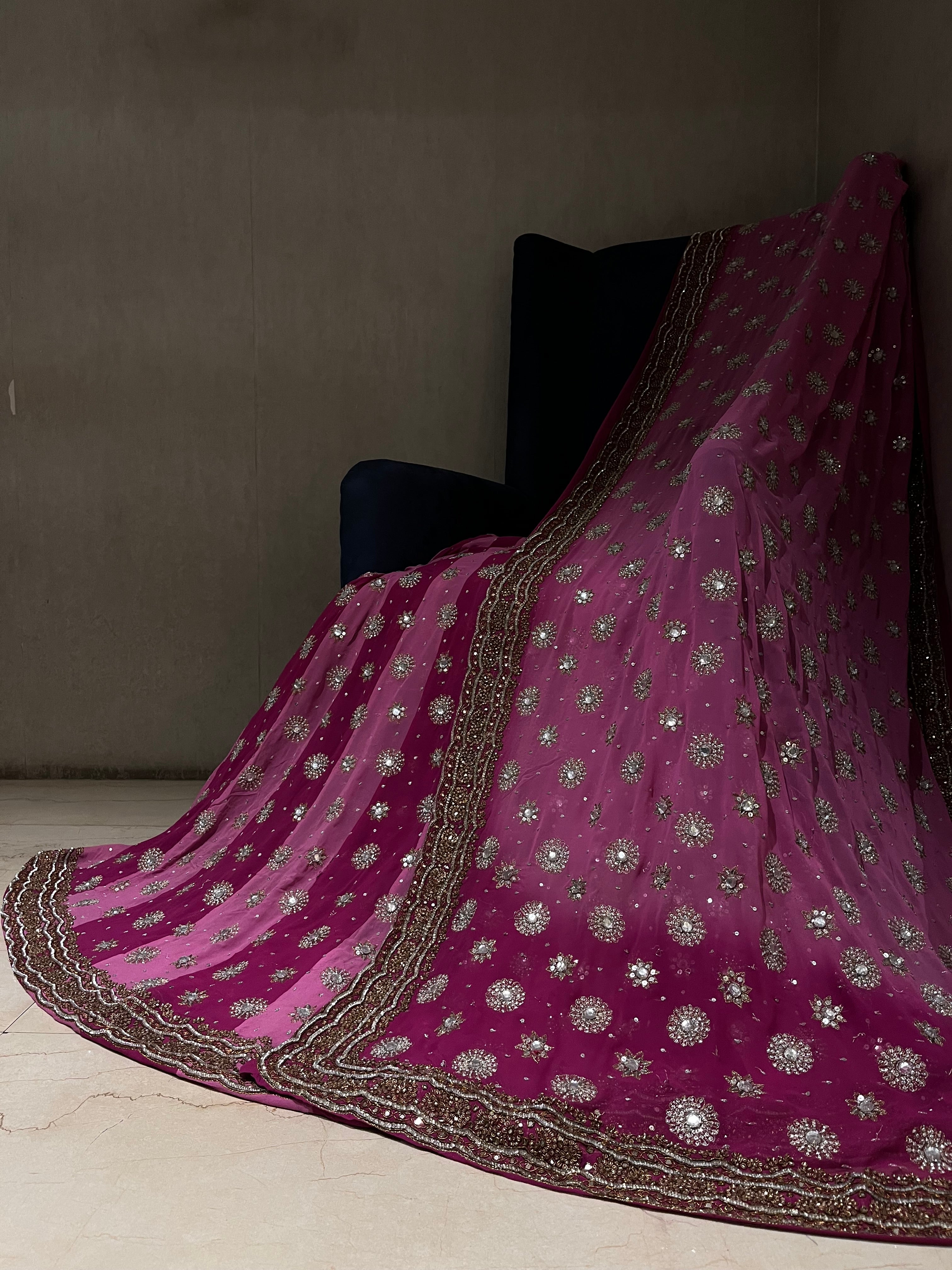 Shades of Pink Lehenga Set