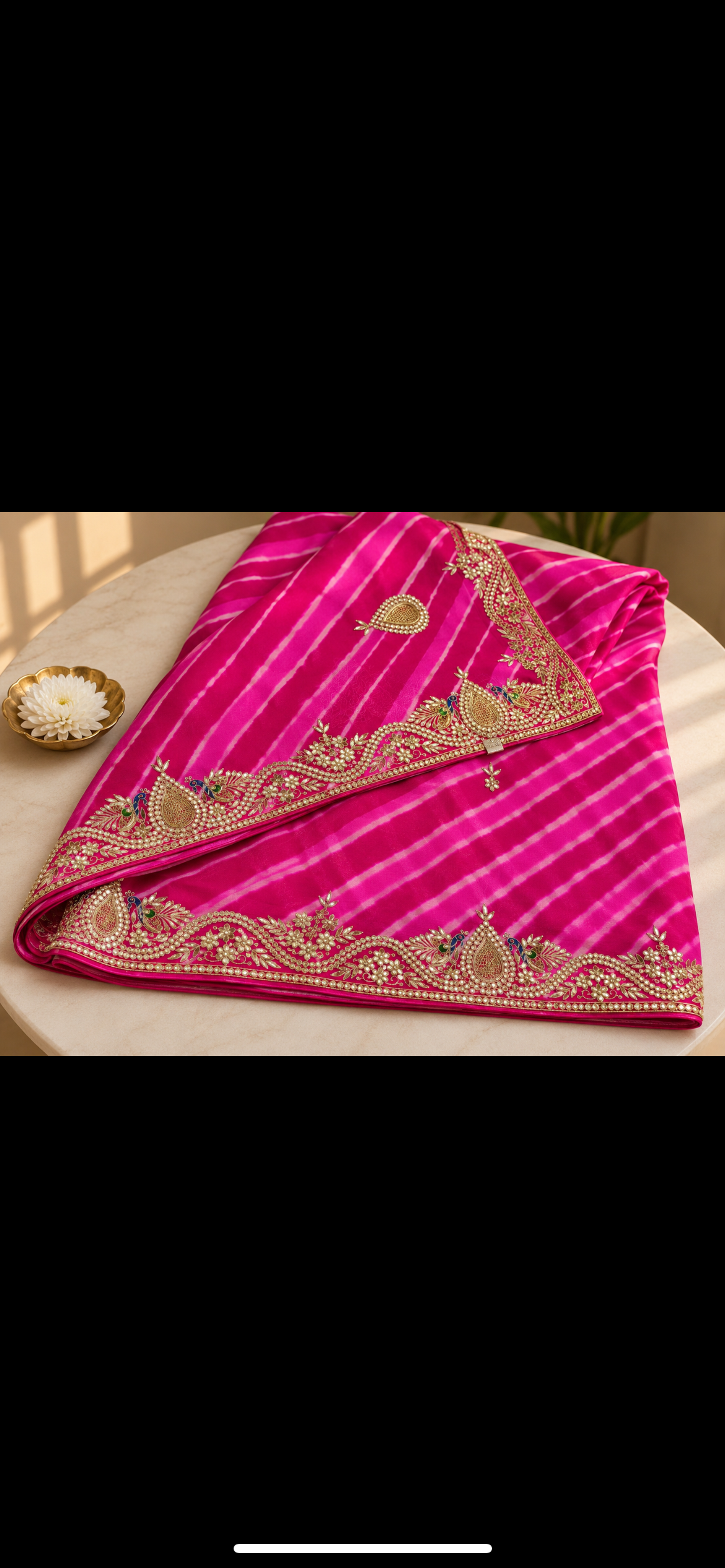 Leheriya exclusive saree