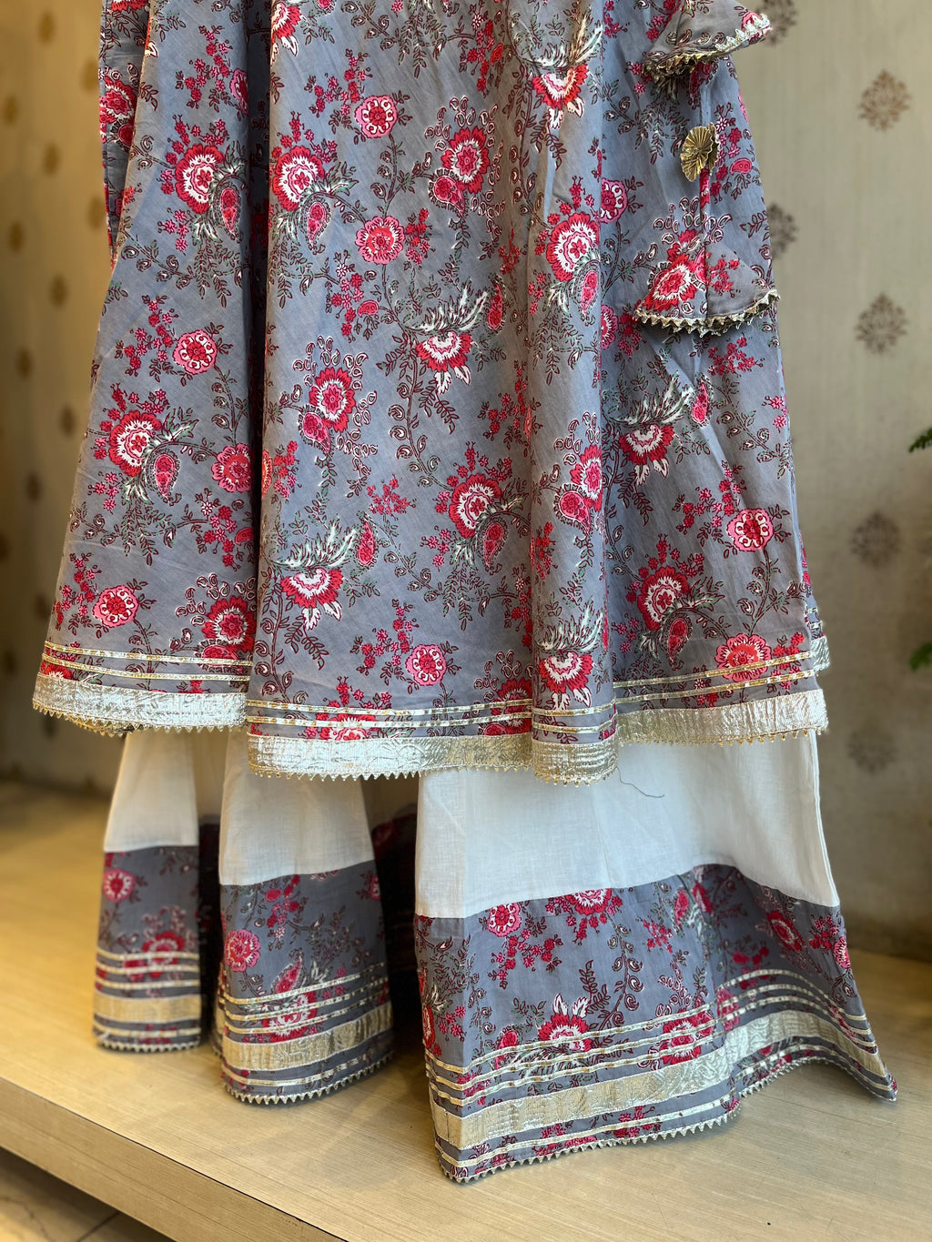 Printed Cotton Angrakha