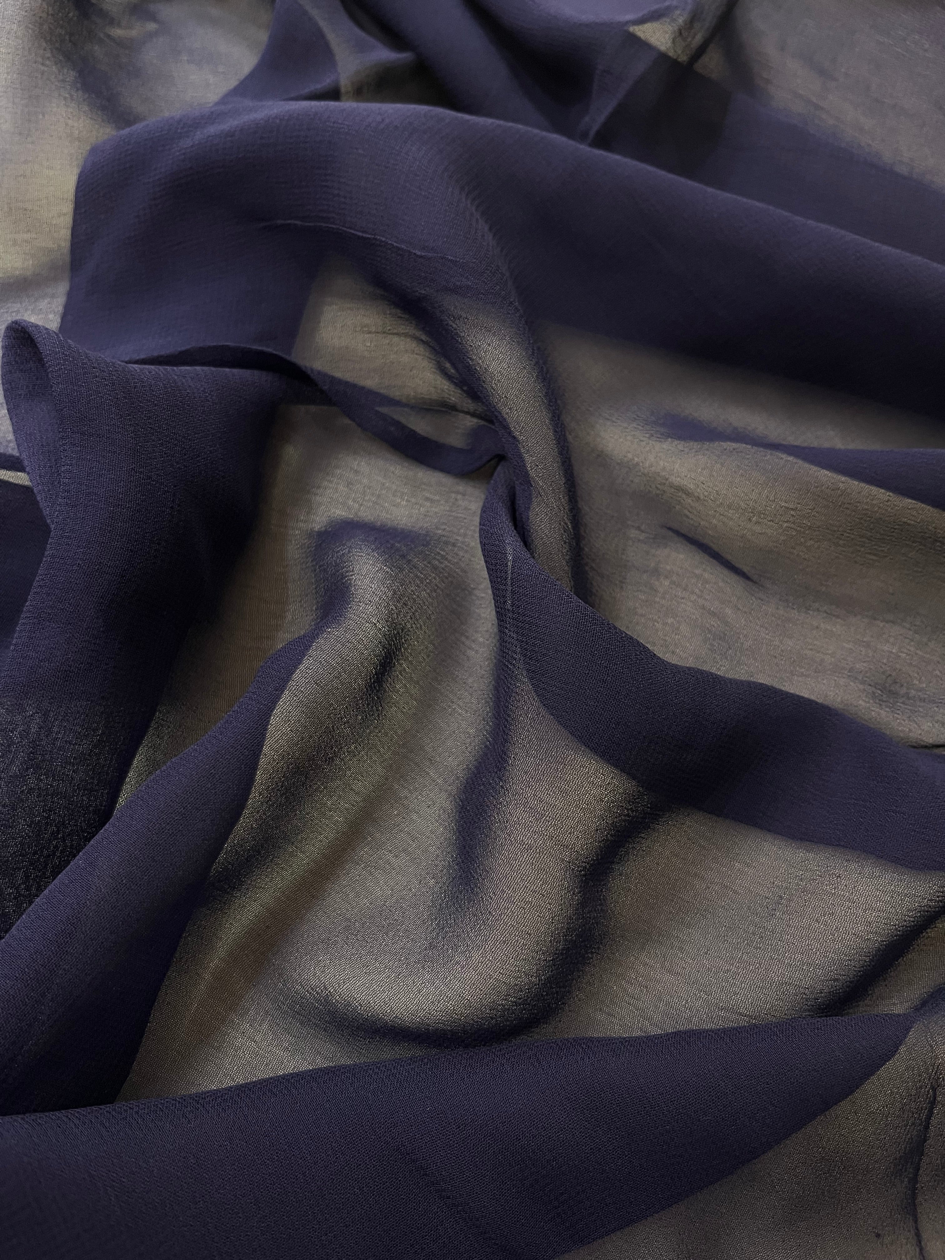 Designer Navy Saree