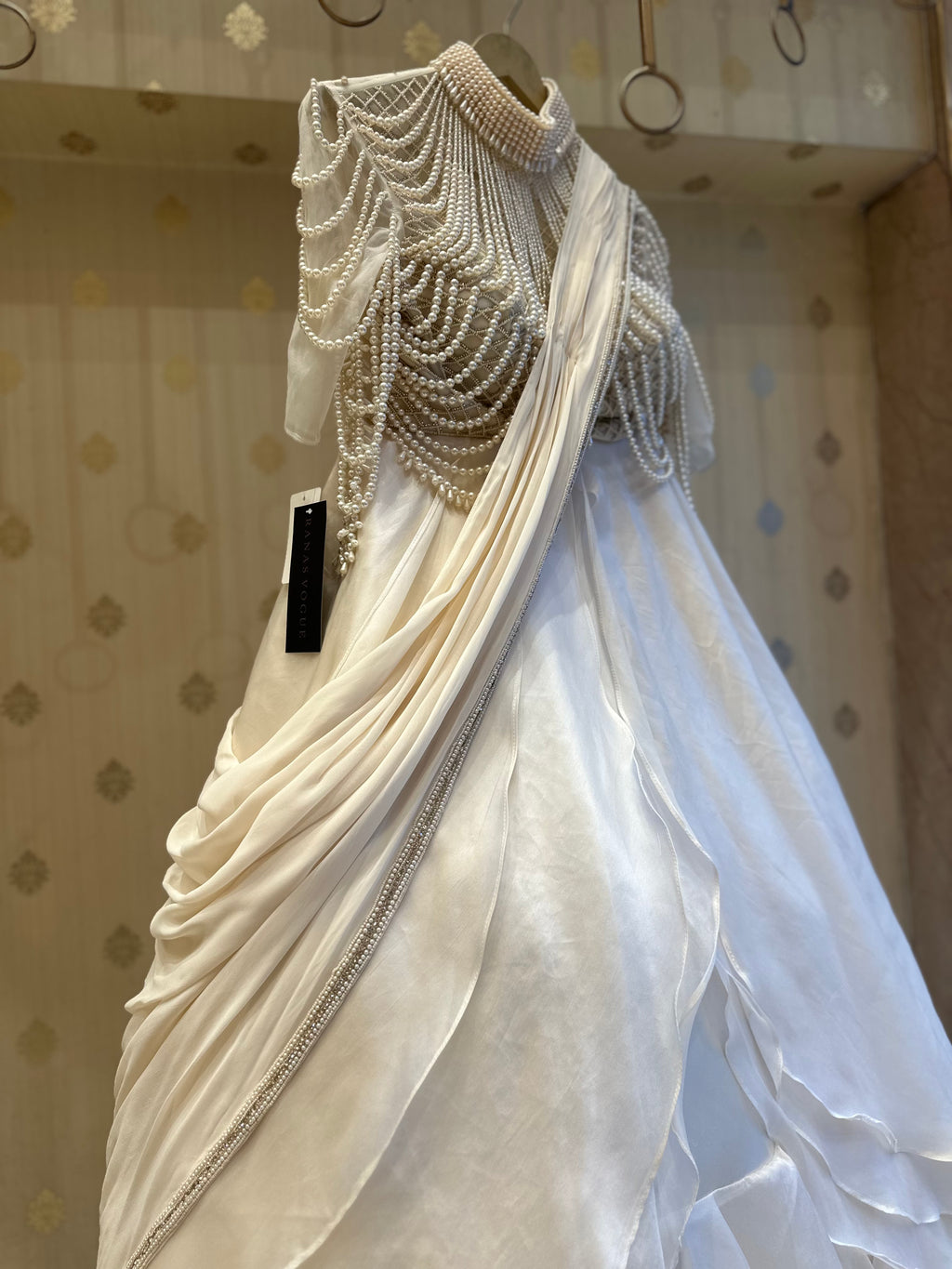 Romance Pearls Indo Western