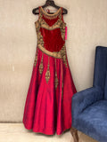 Red Silk Gown