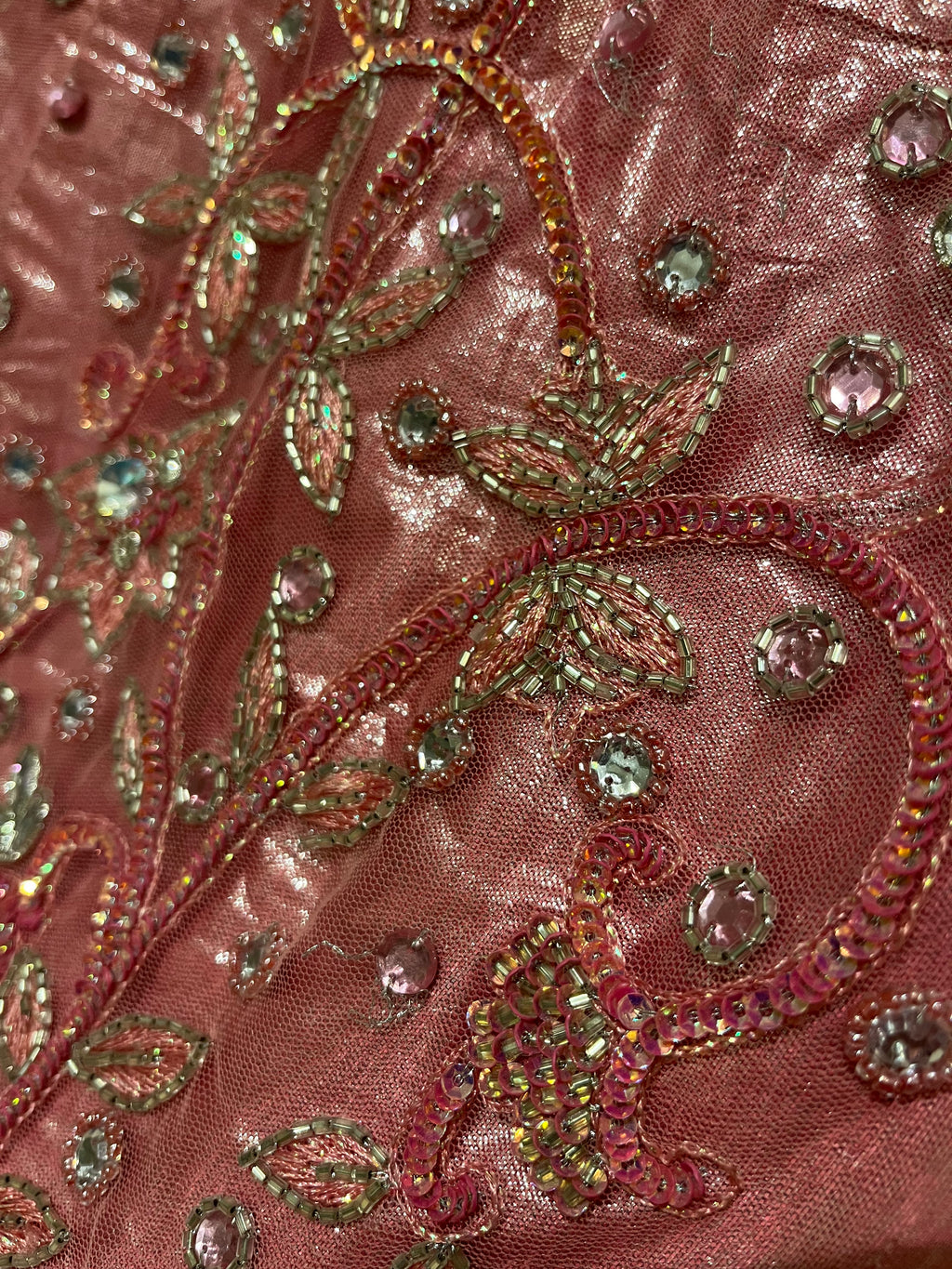 Shimmer Pink Glam Lehenga Set