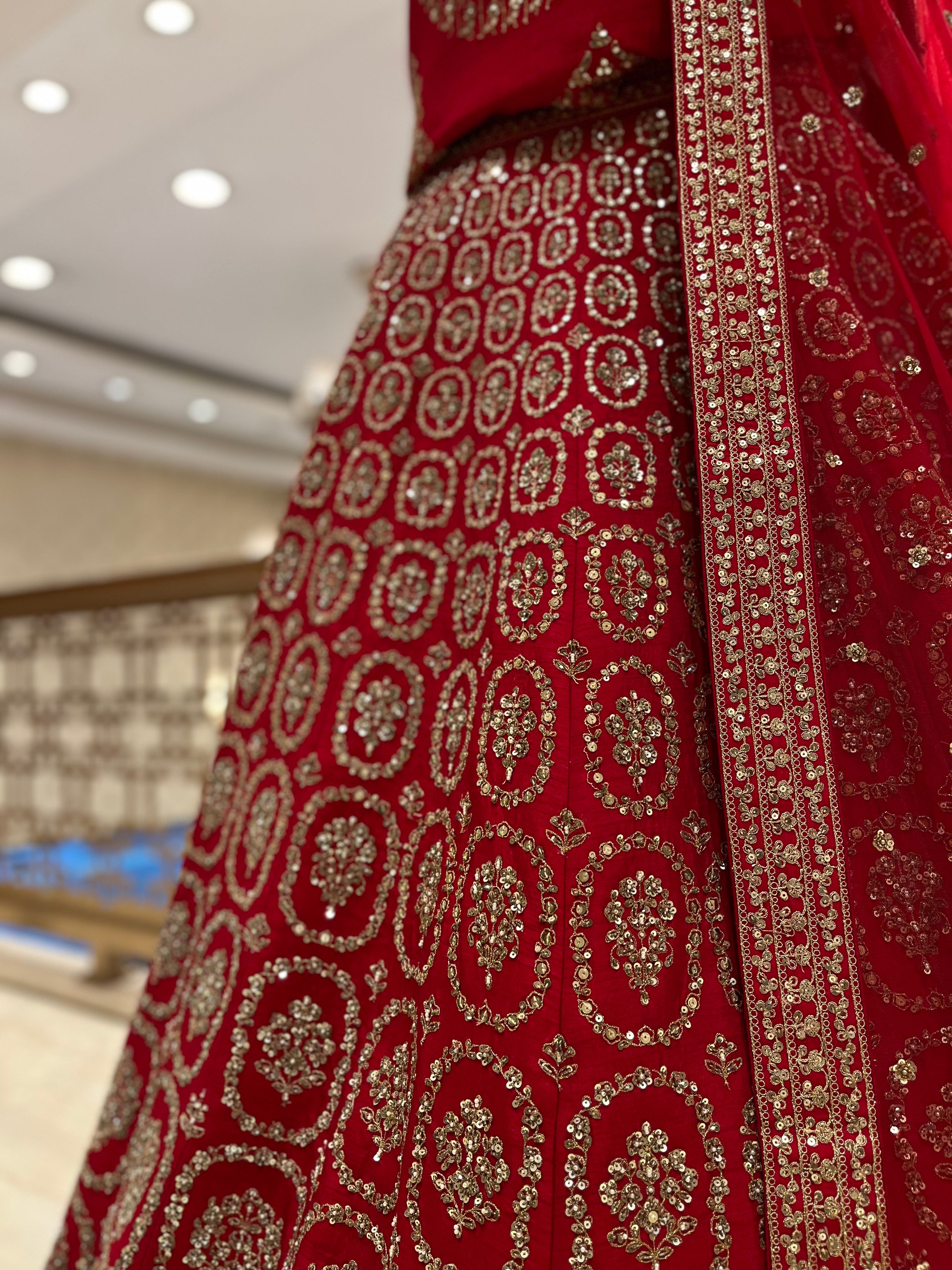 Jharokha Bridal Lehenga