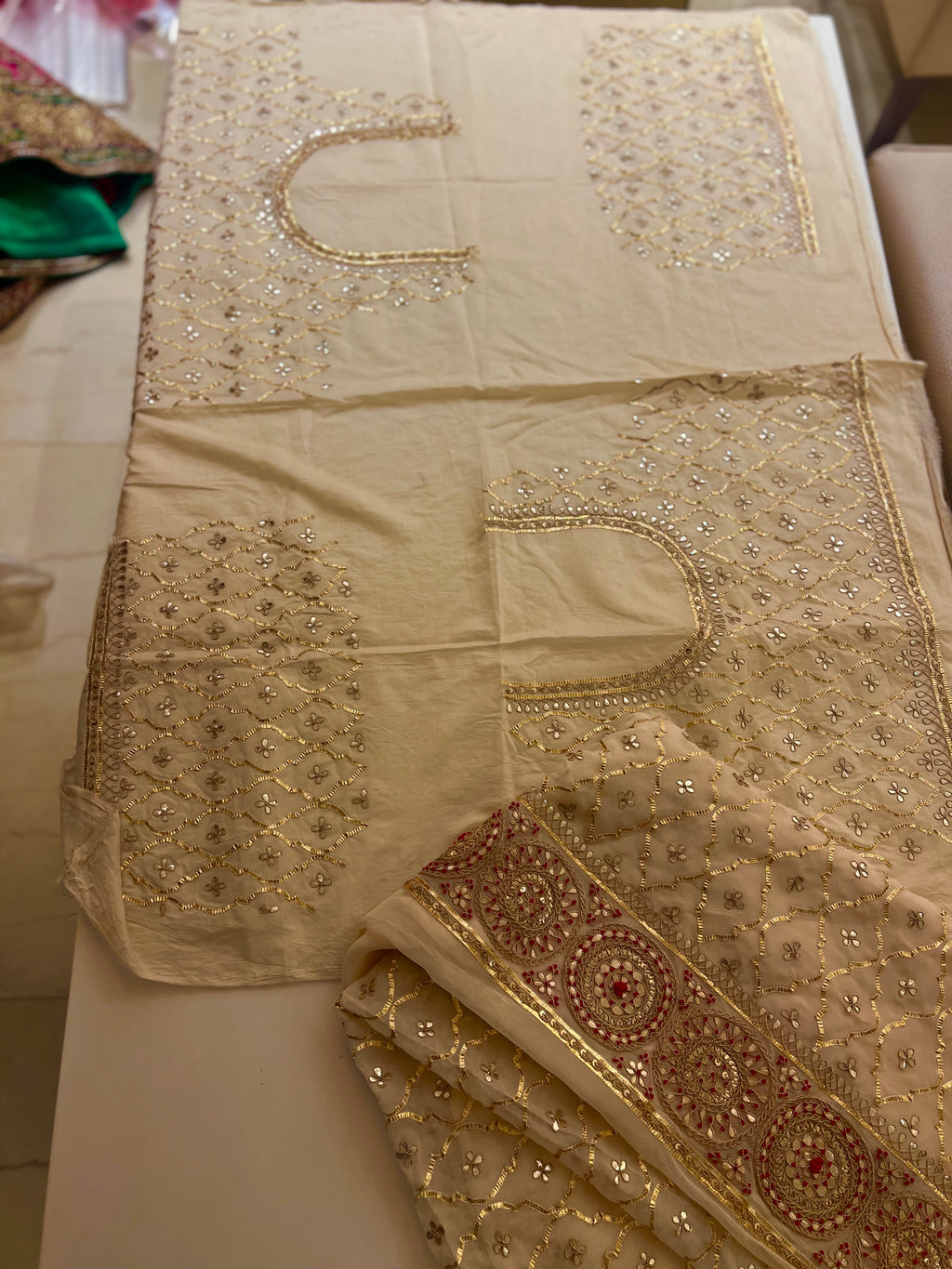 Ghoomar Rajputana saree