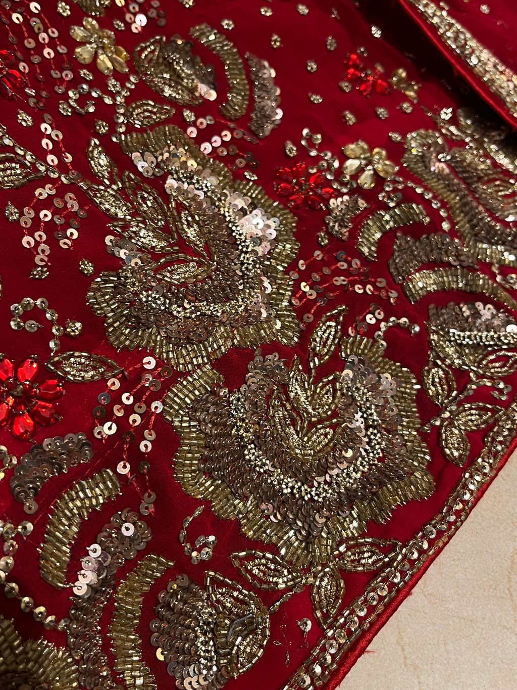 Bridal Red Lehenga Set