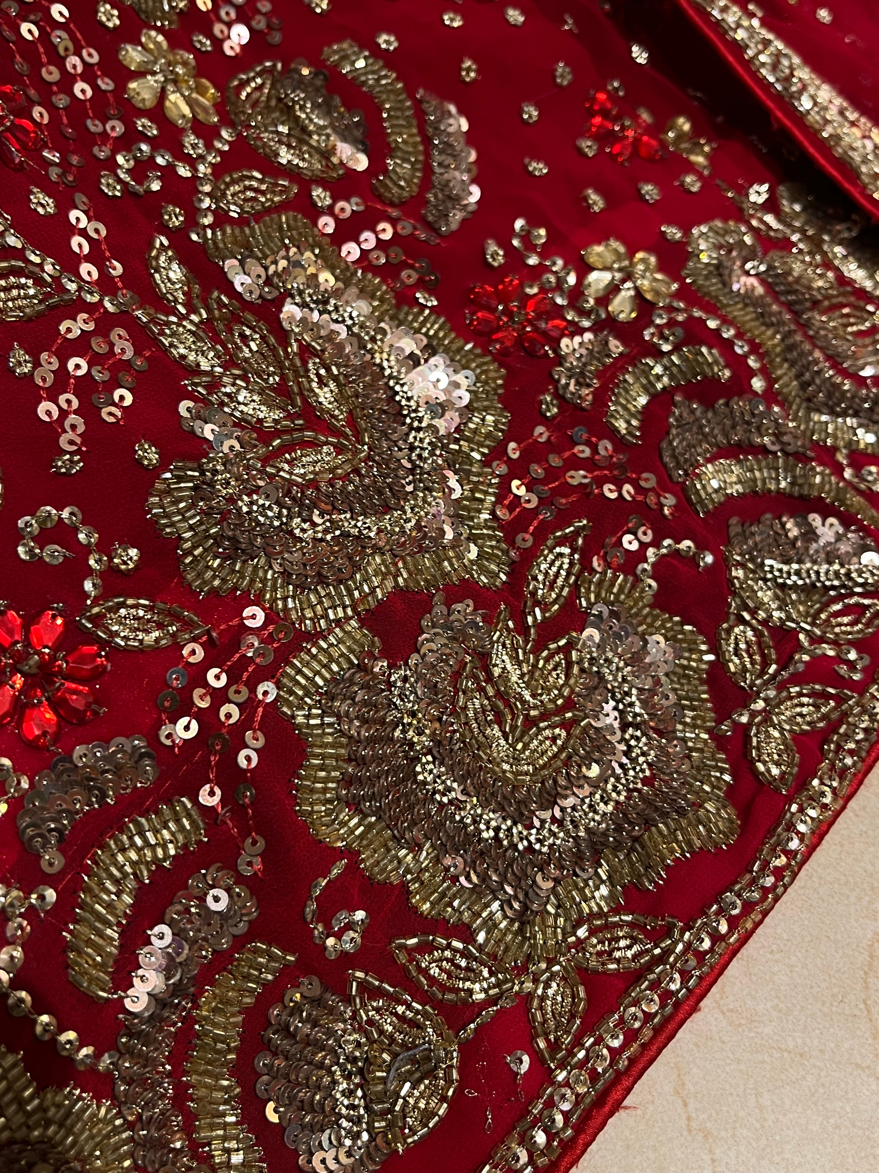 Bridal Red Lehenga Set