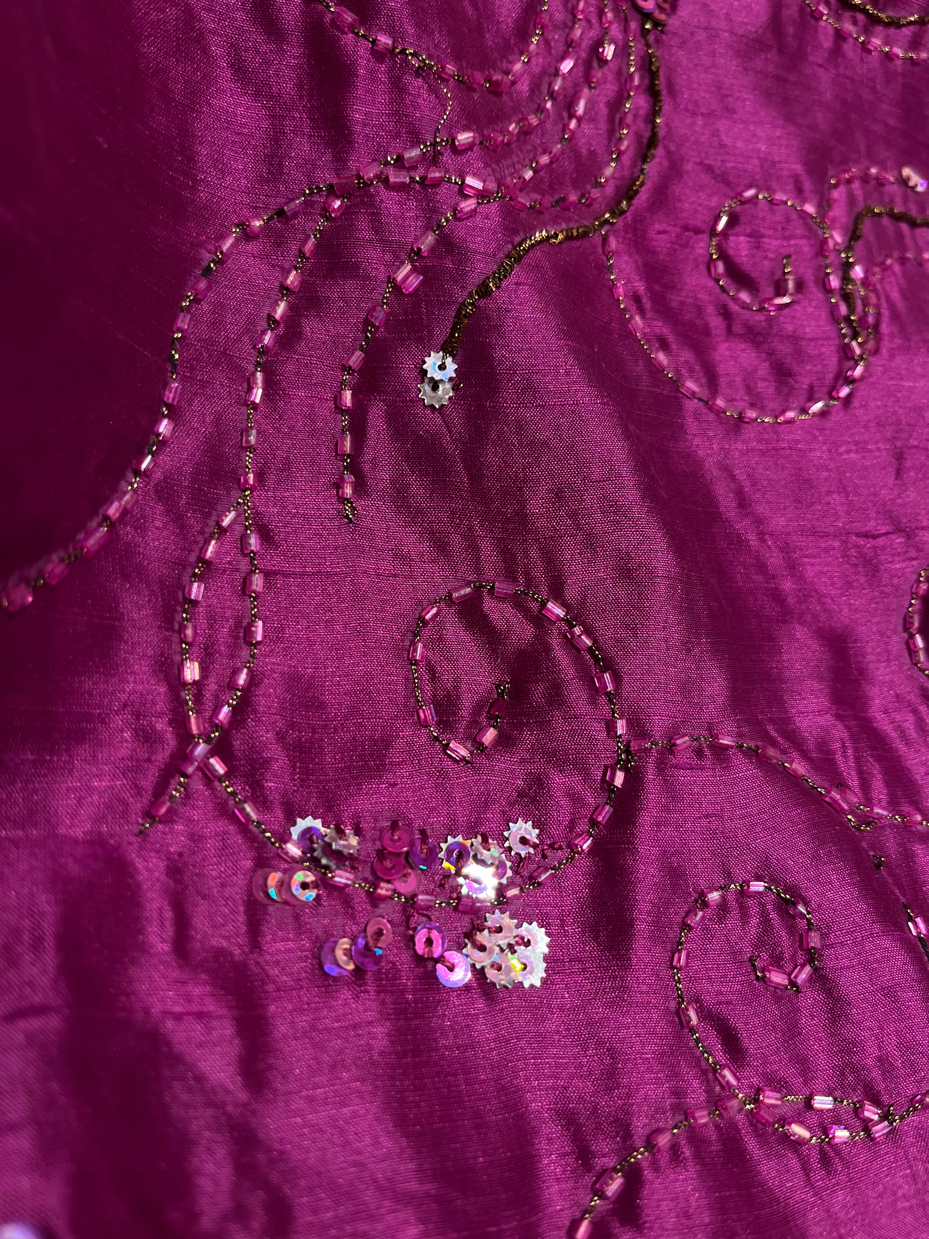 Magenta Glam Lehenga Set