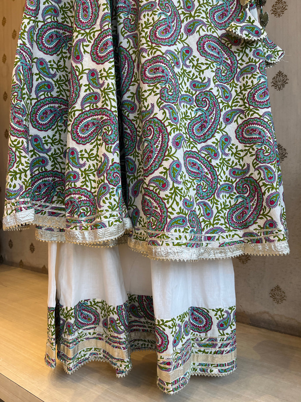 Printed Cotton Angrakha