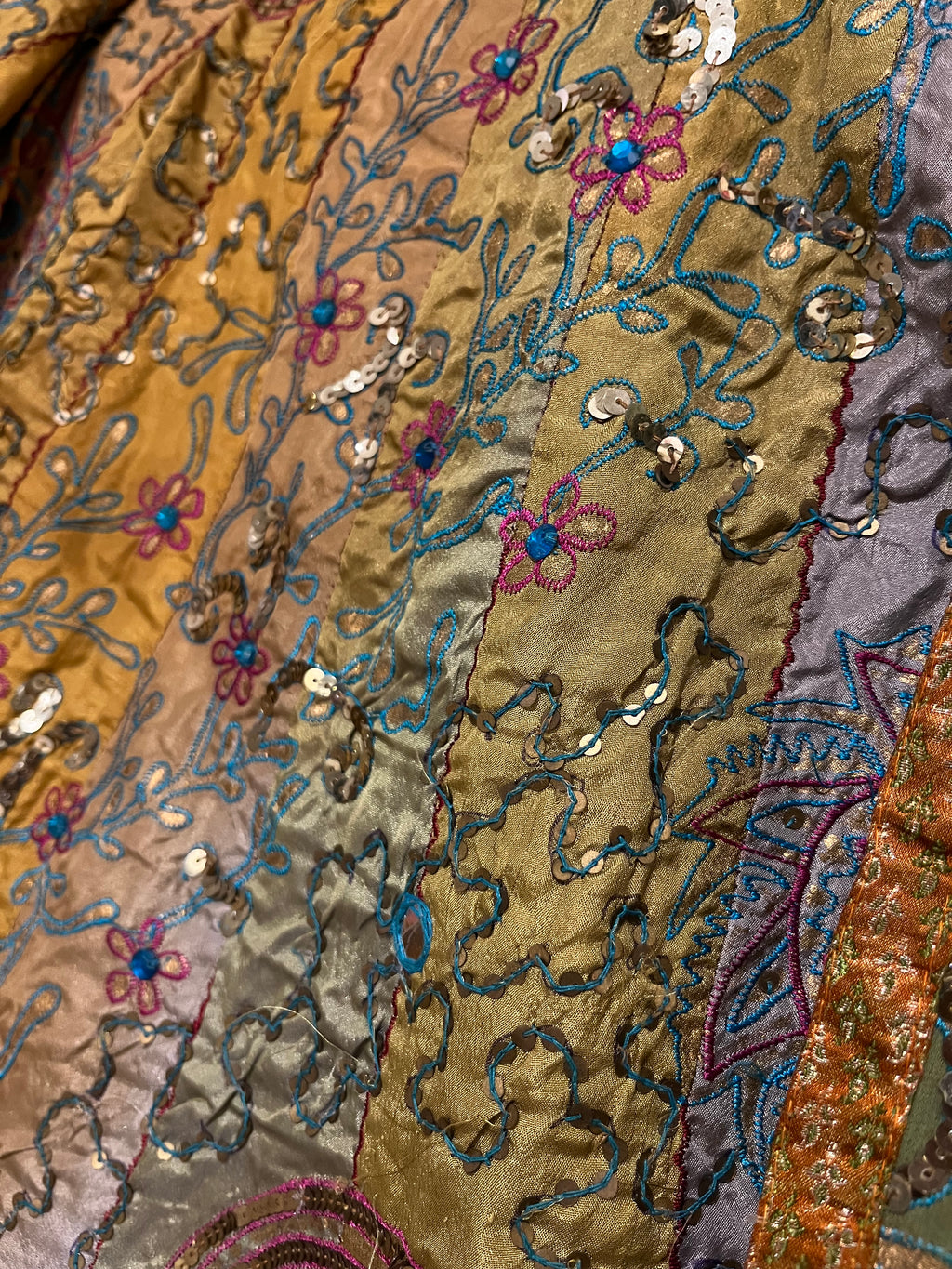 Rusty multicoloured Lehenga Set