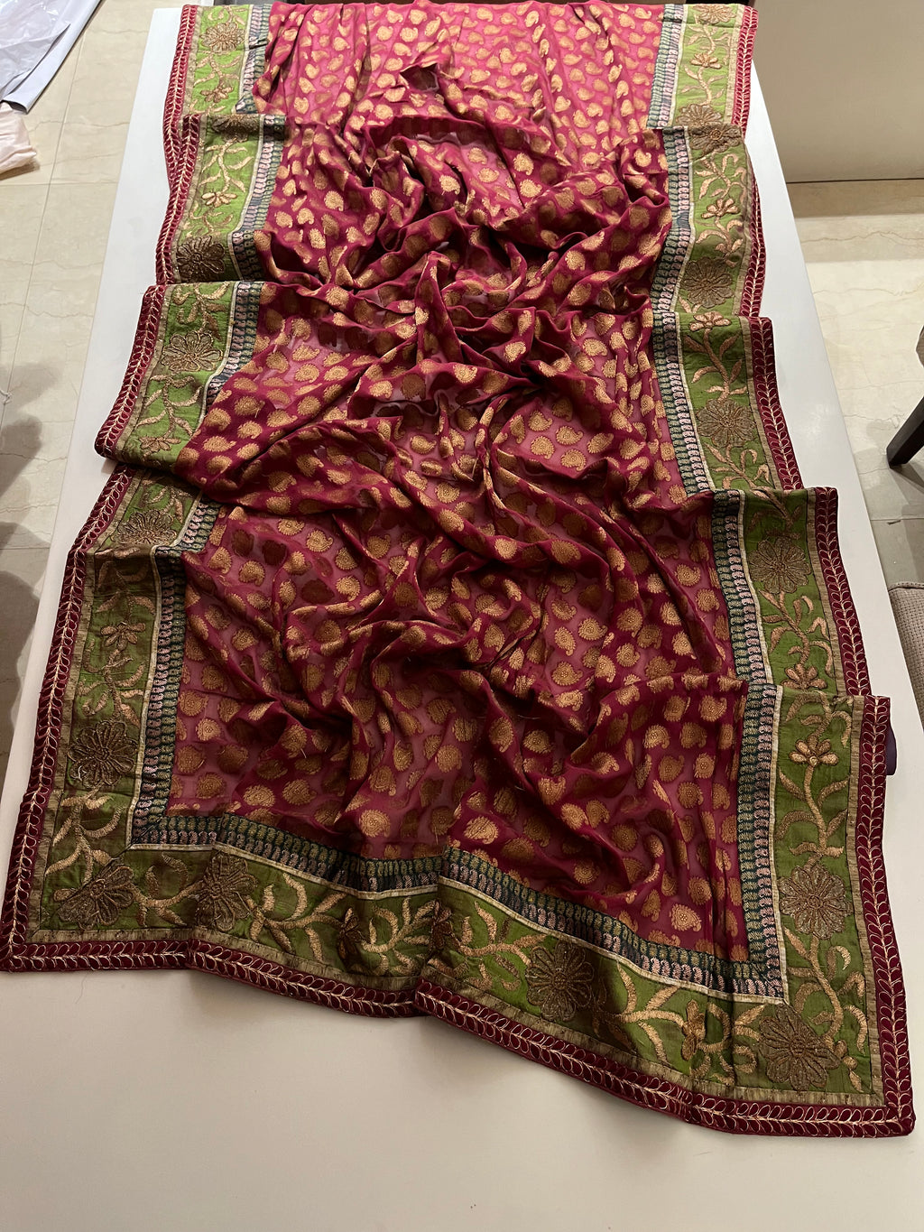 Raw Silk Banarasi Saree