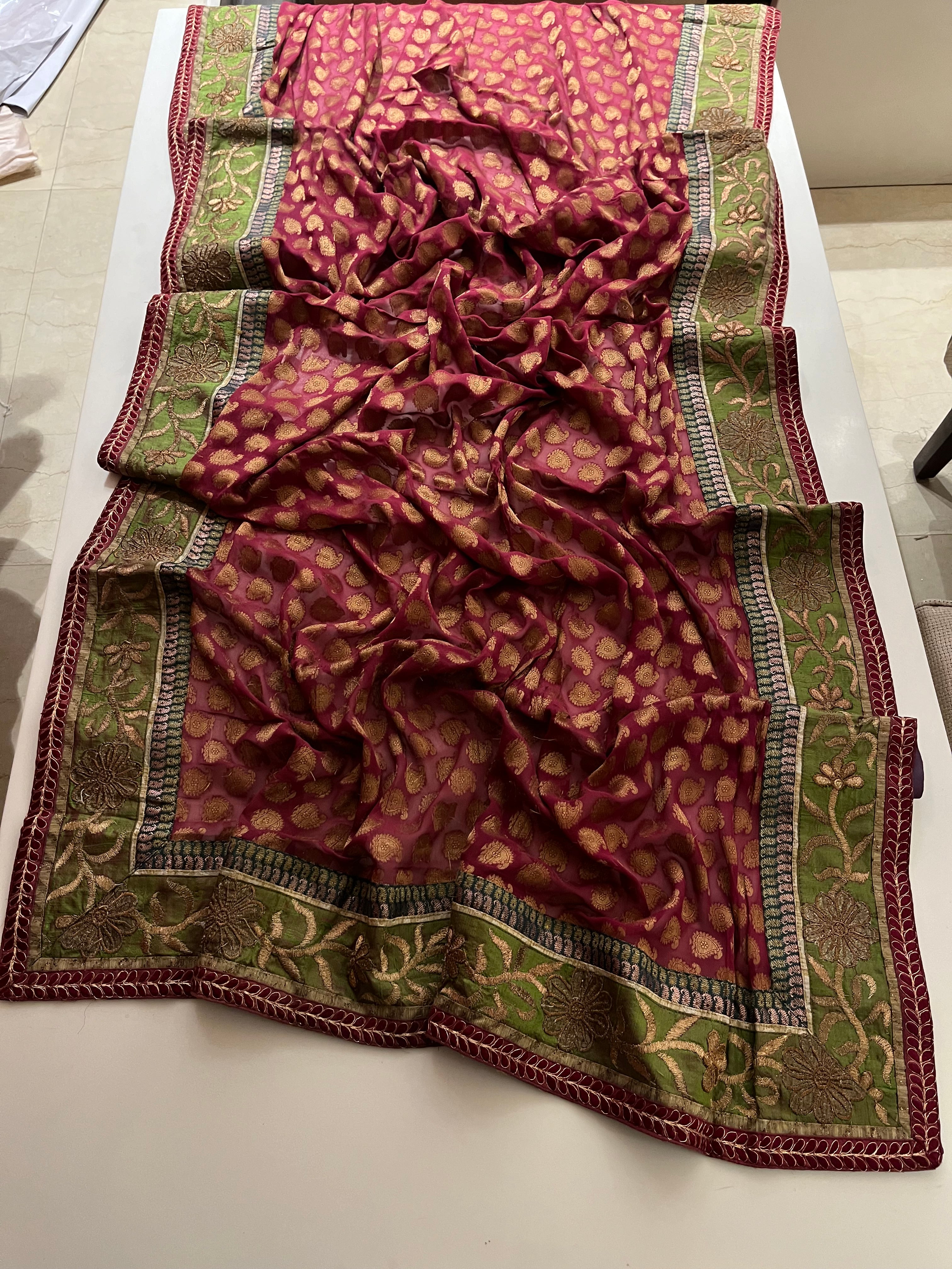 Raw Silk Banarasi Saree