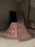 Pastel Pink & Golden Charm Lehenga Set