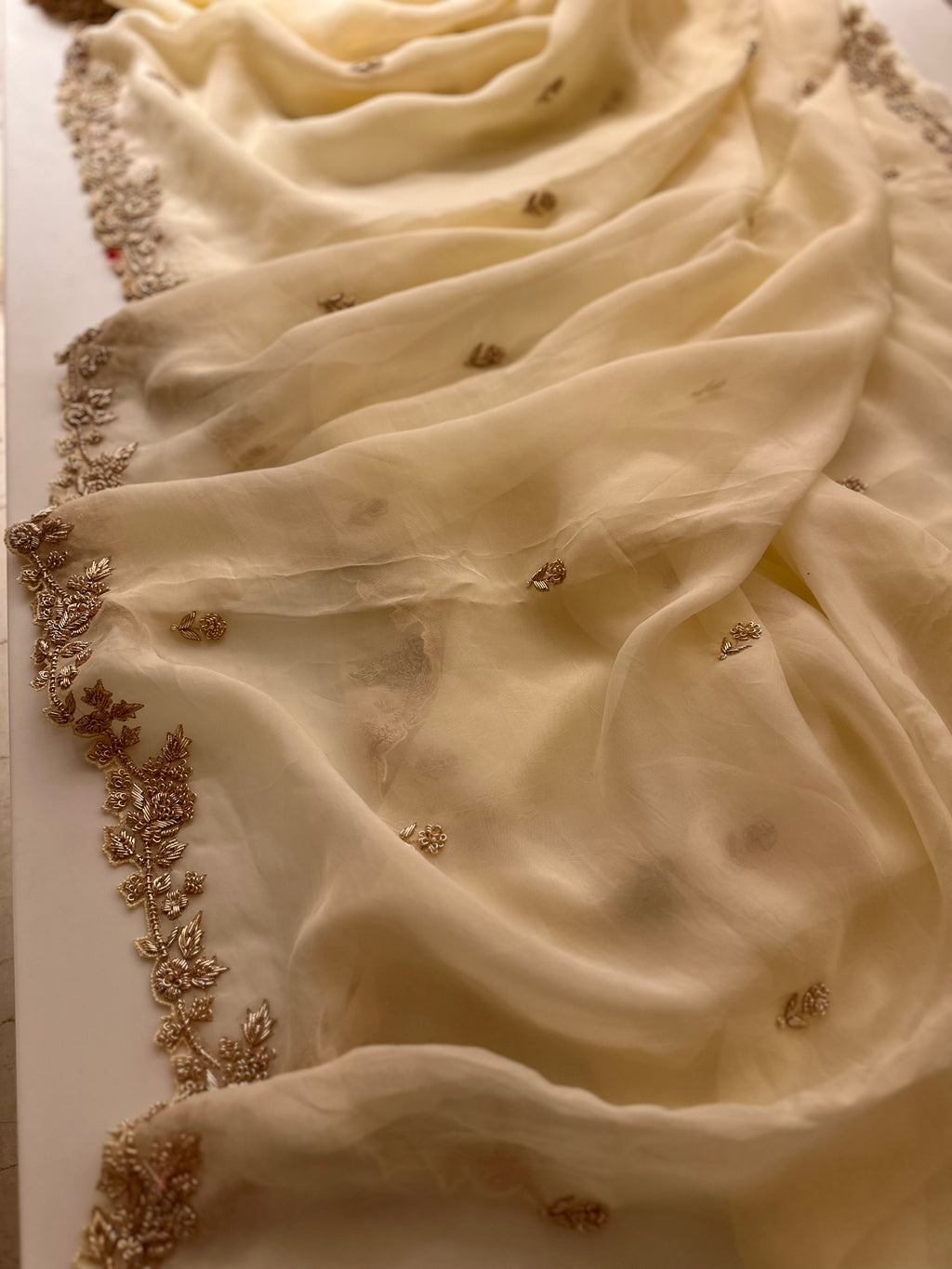 Chaand Zardozi Saree