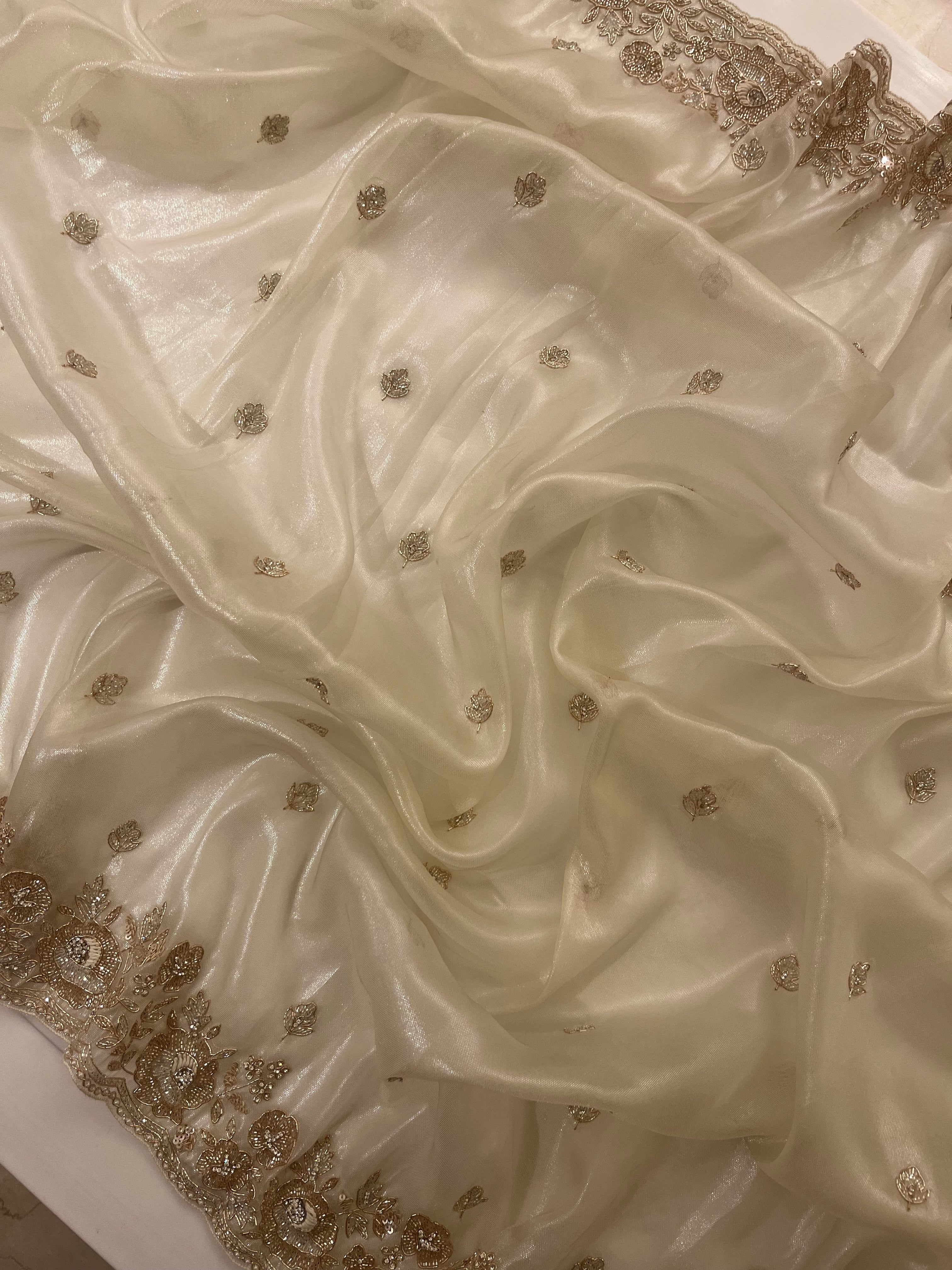 royal zardozi saree