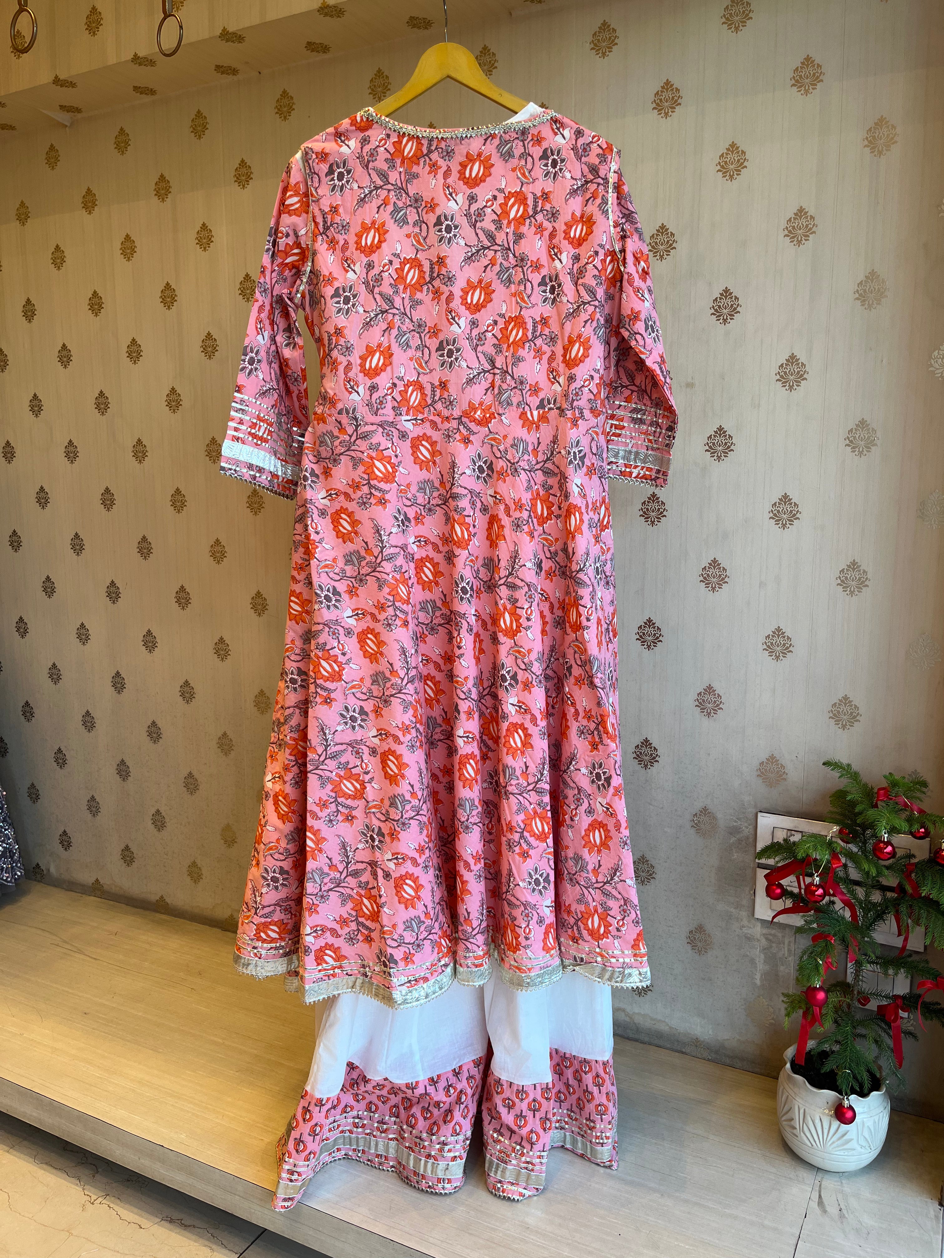 Printed Cotton Angrakha