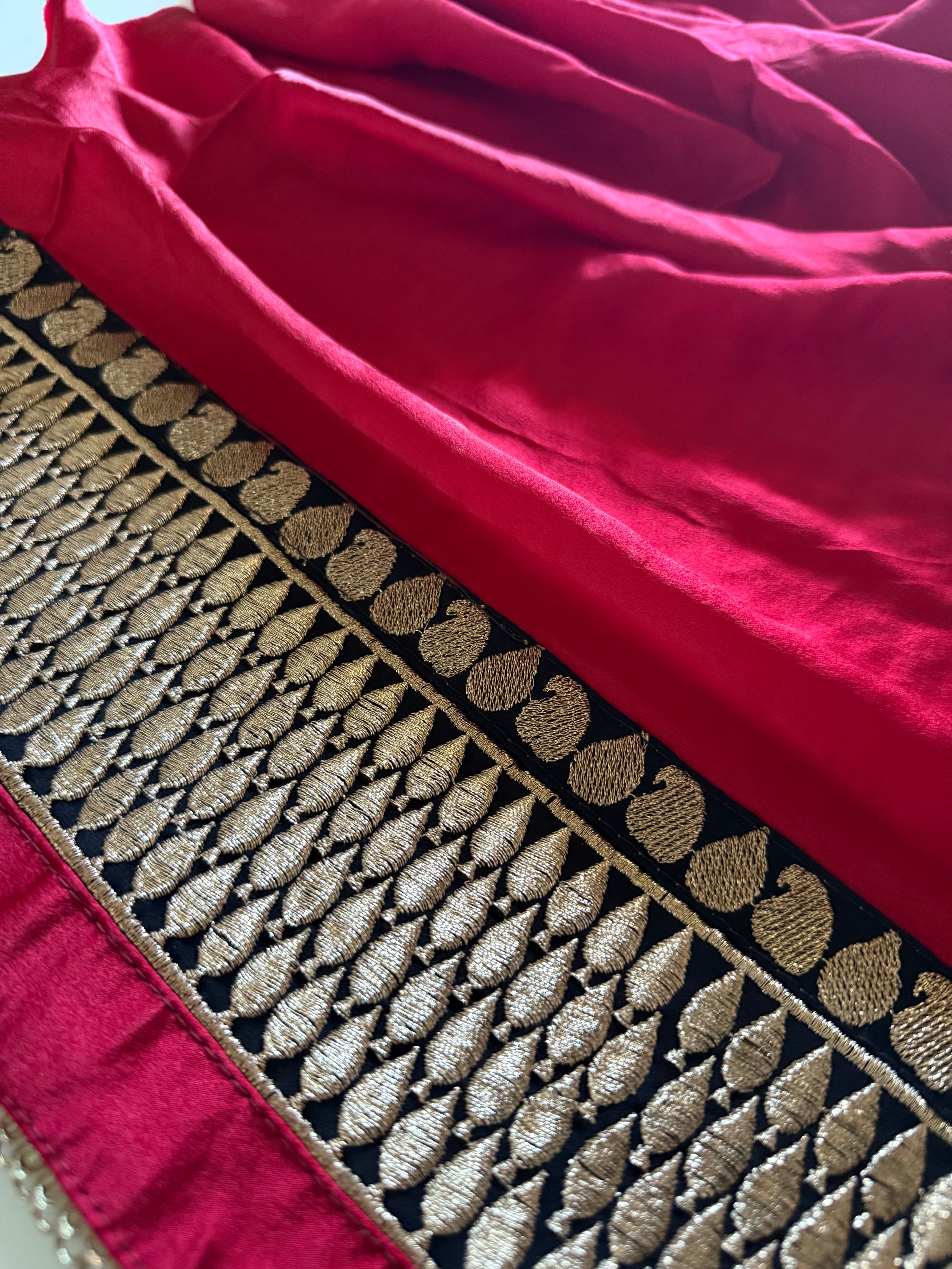 Paan Chiffon Saree