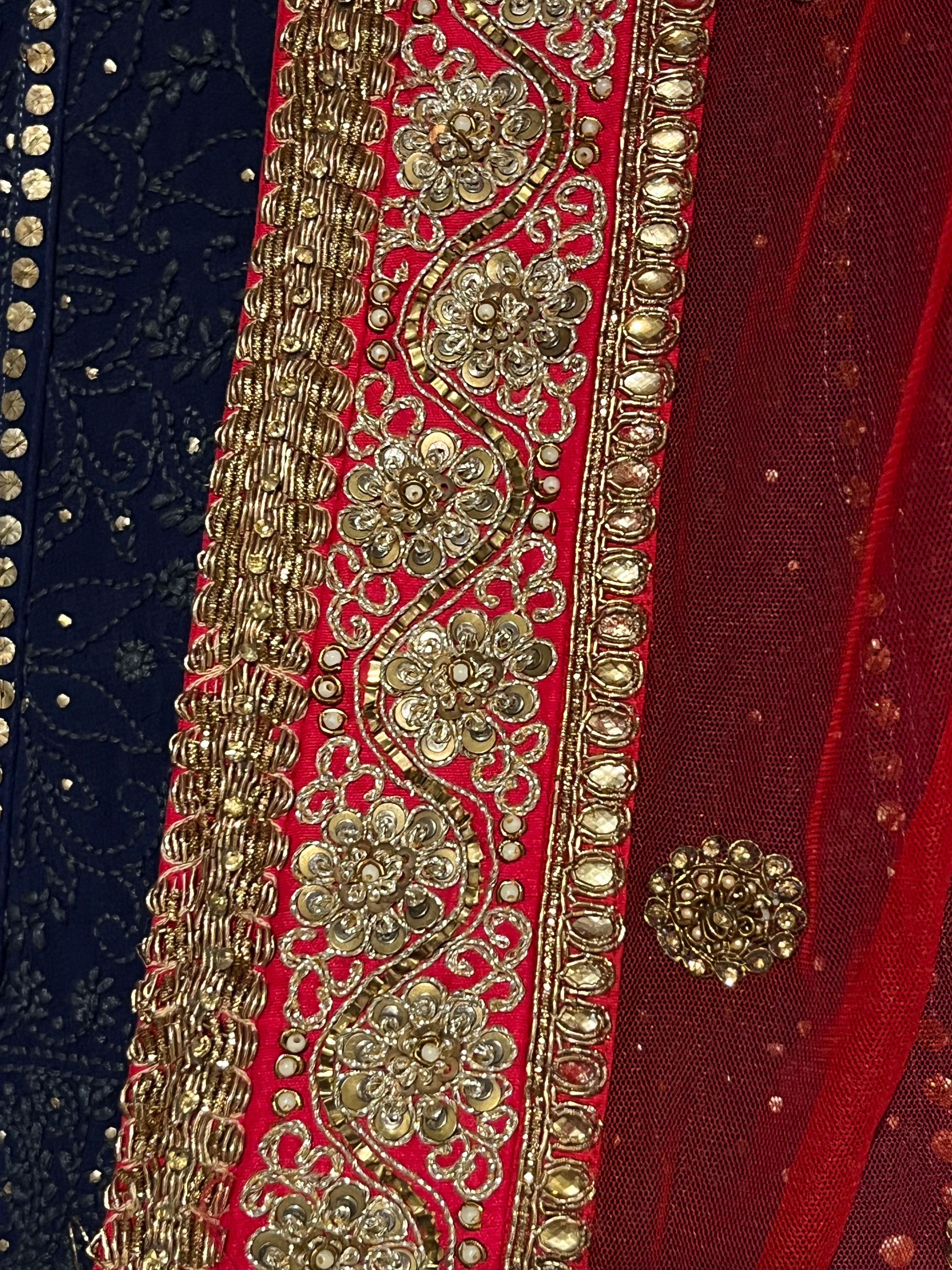 Sabya Style Lucknowi Lehenga Set