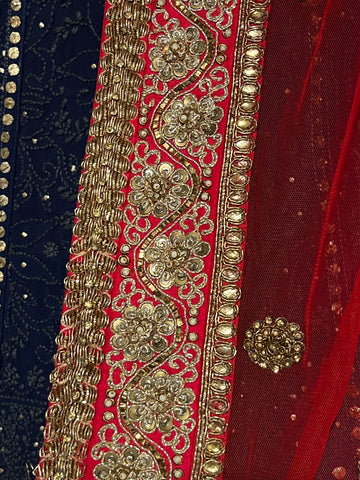 Sabya Style Lucknowi Lehenga Set