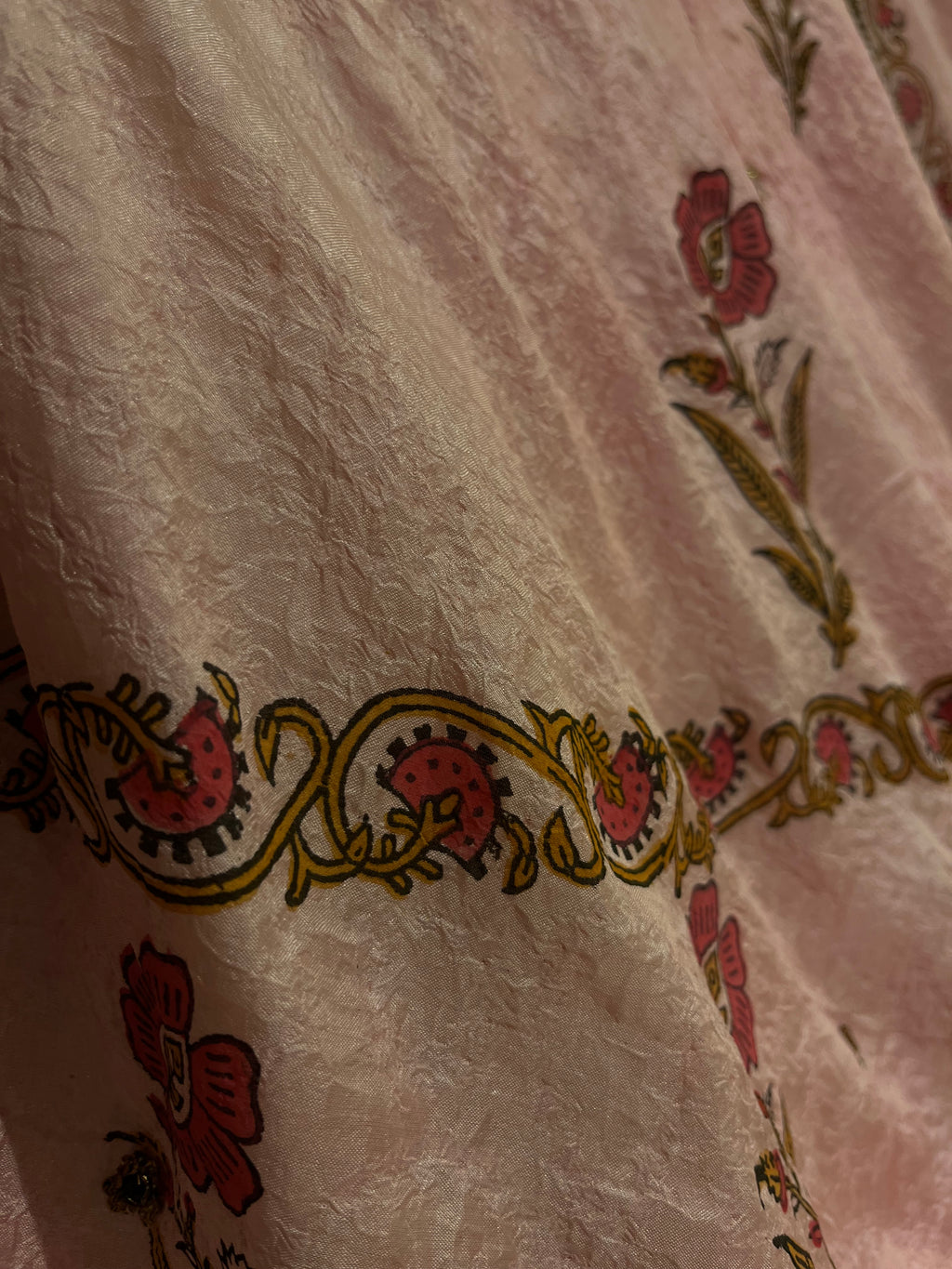 Printed Pink Lehenga Set