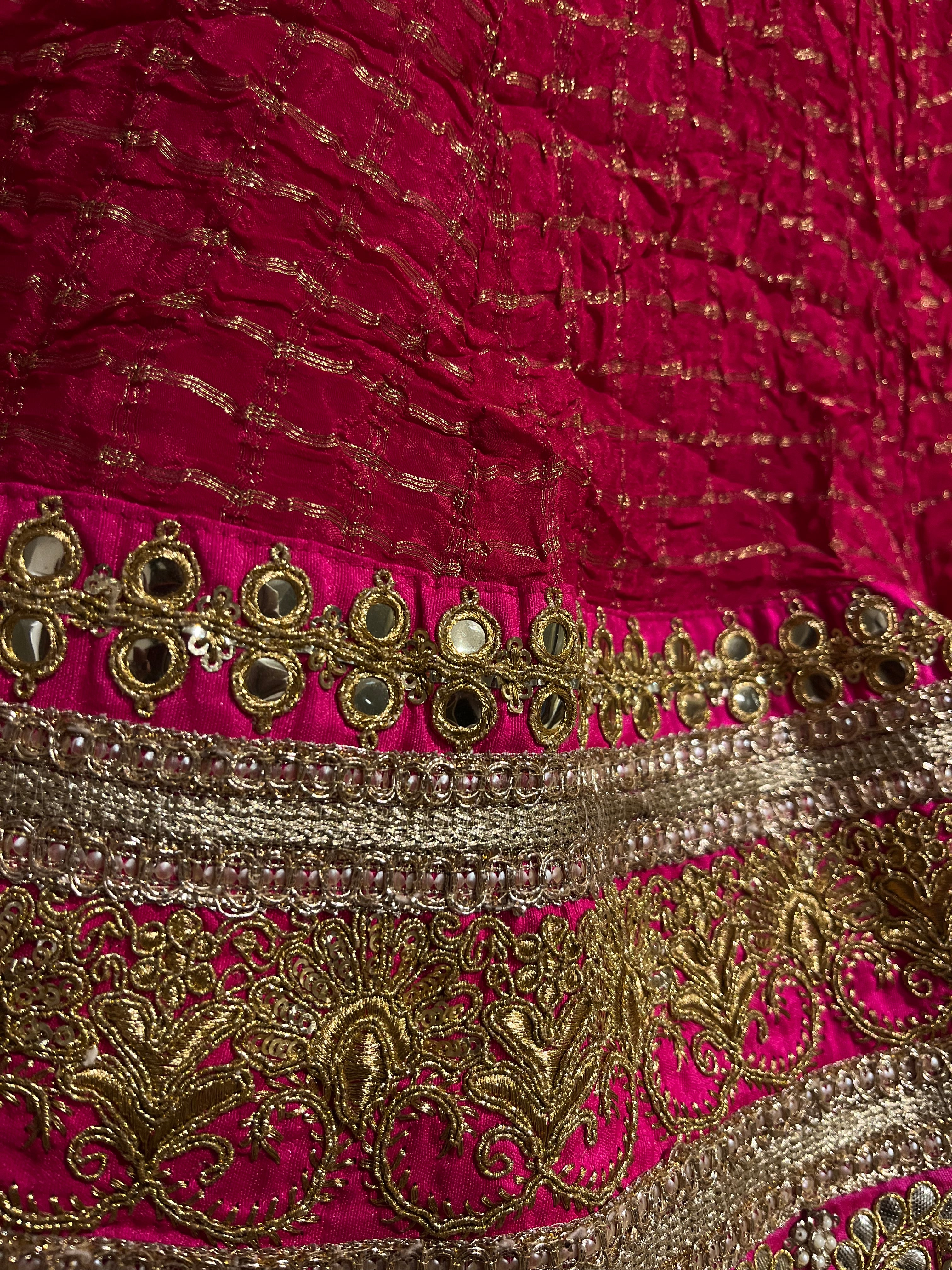 Rani Pink Traditional Lehenga Set