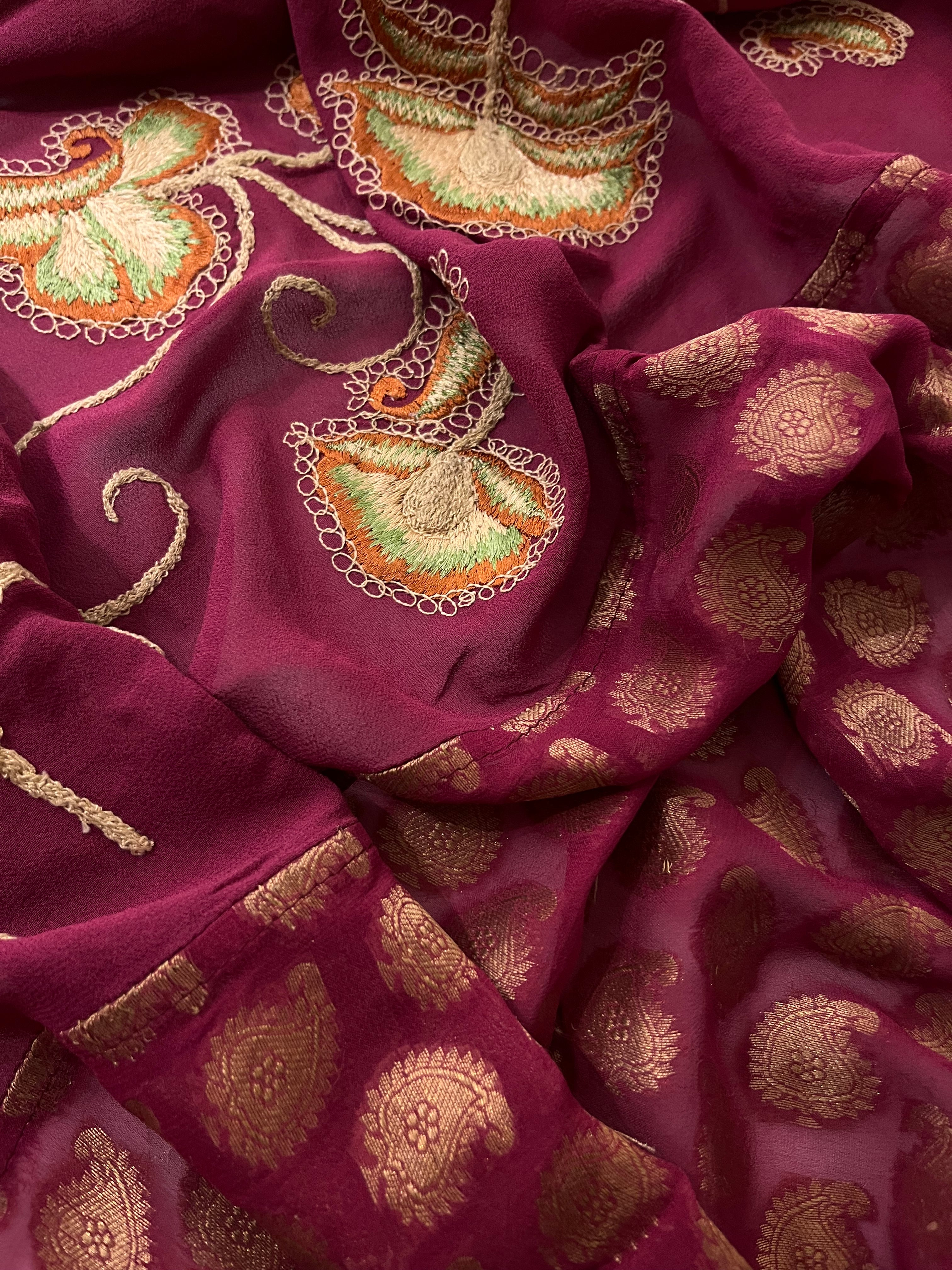 Raw Silk Banarasi Saree