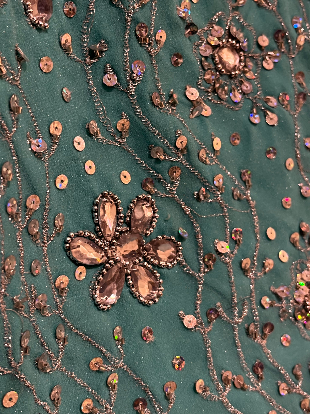 Sky Glitter Lehenga Set