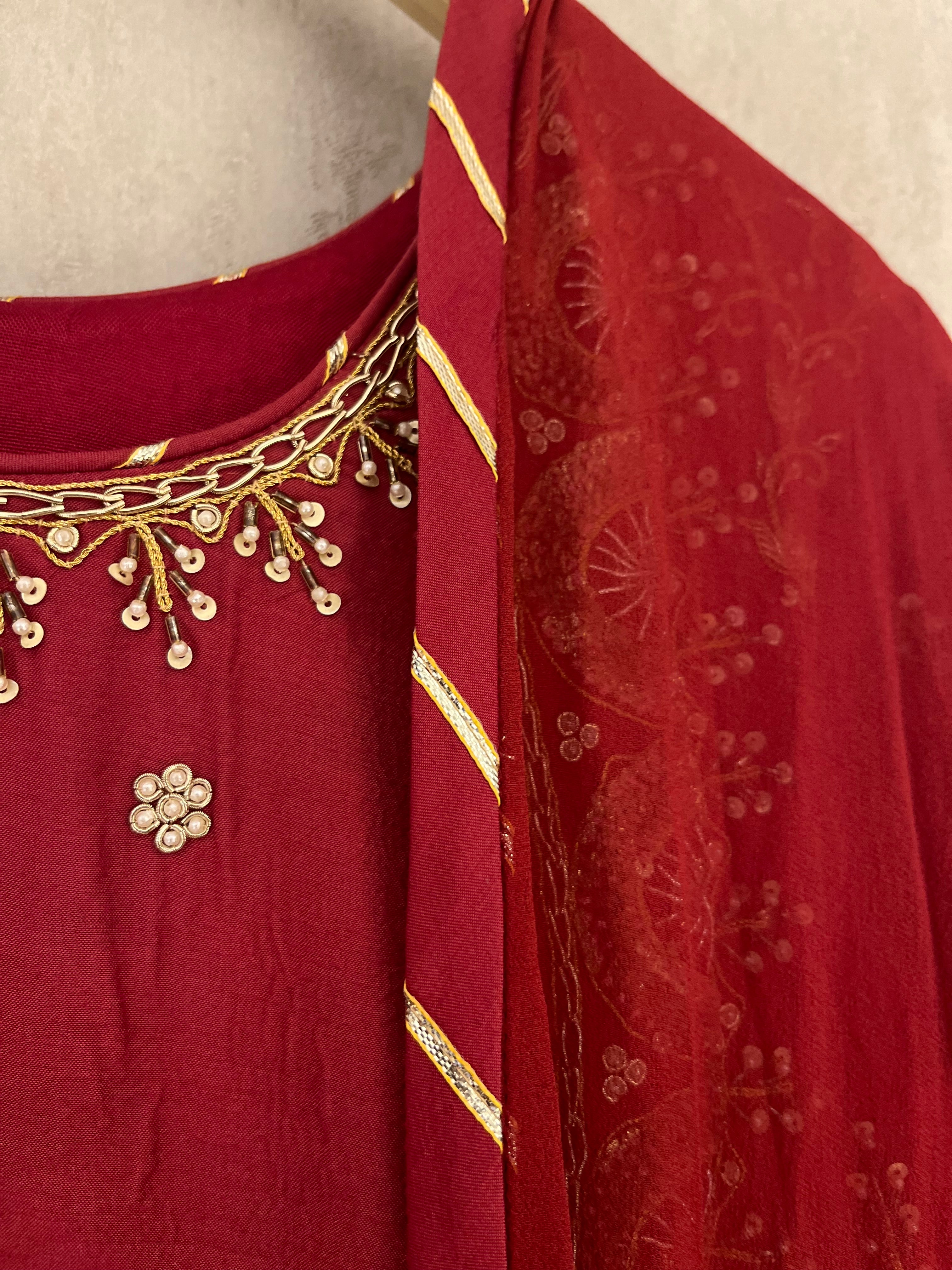 Full Length Anarkali Suit
